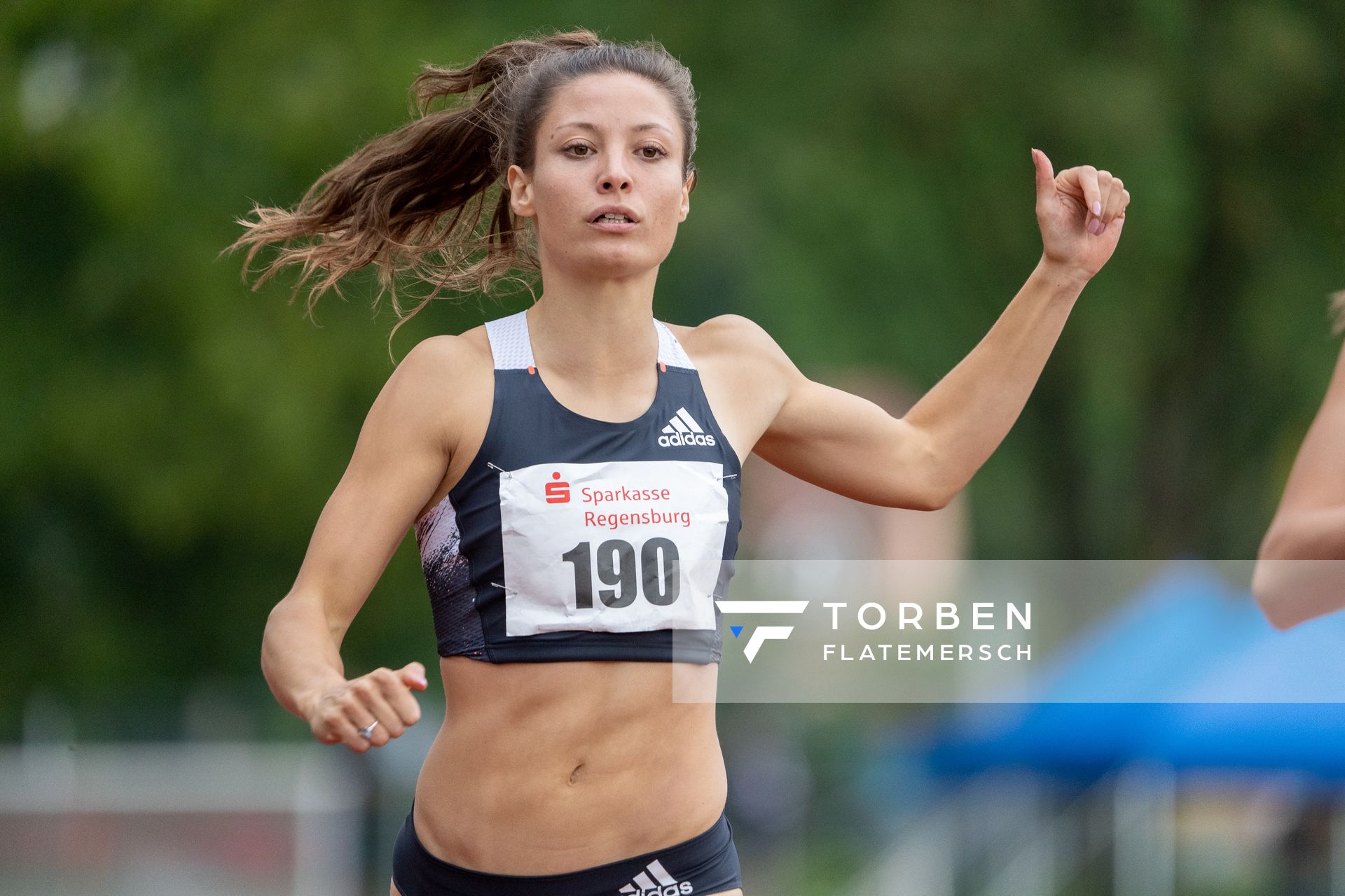 Ruth Sophia Spelmeyer (VfL Oldenburg) ueber 400m am 26.07.2020 waehrend der Sparkassen Gala in Regensburg