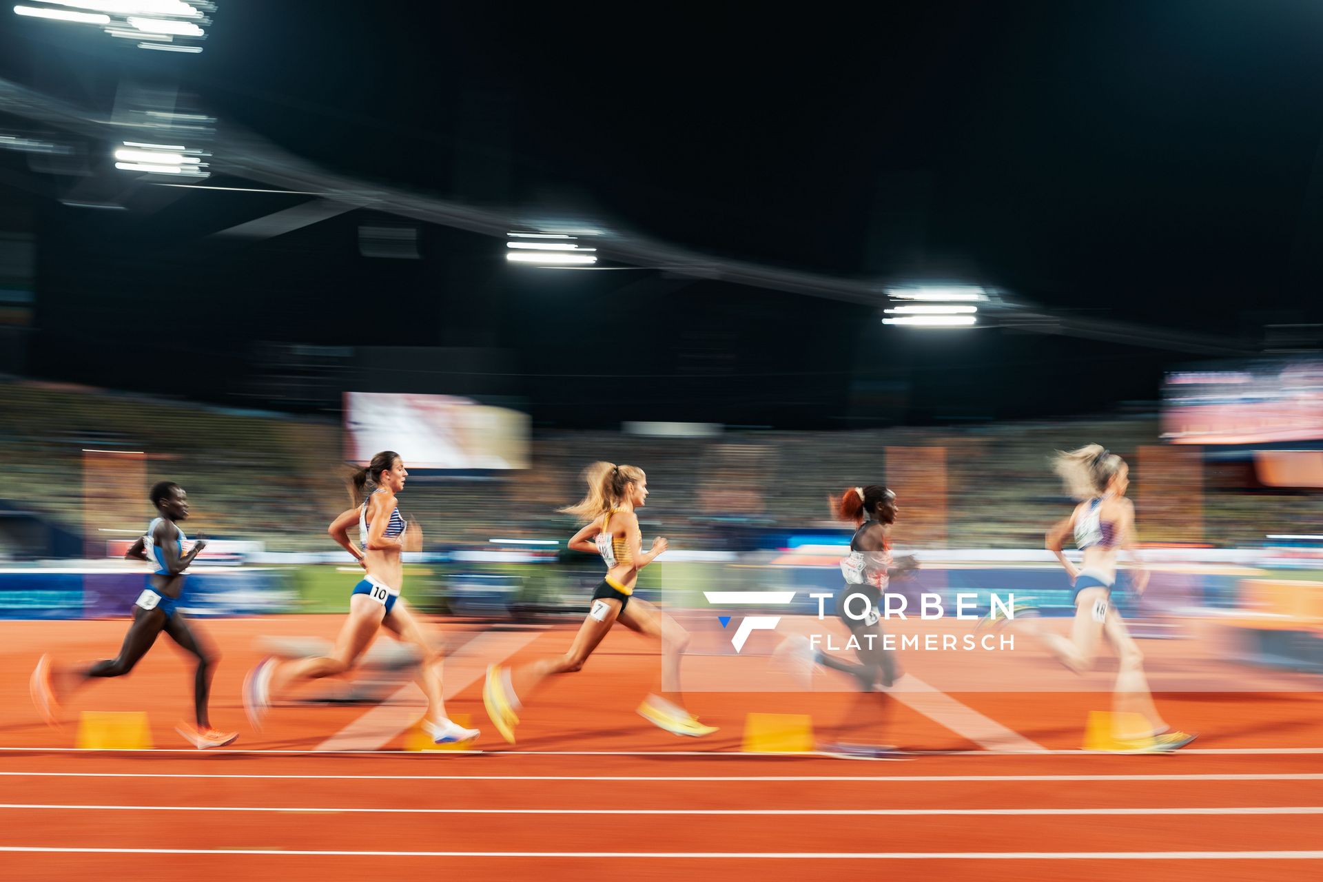 Konstanze Klosterhalfen (GER) ueber 10000m am 15.08.2022 bei den Leichtathletik-Europameisterschaften in Muenchen