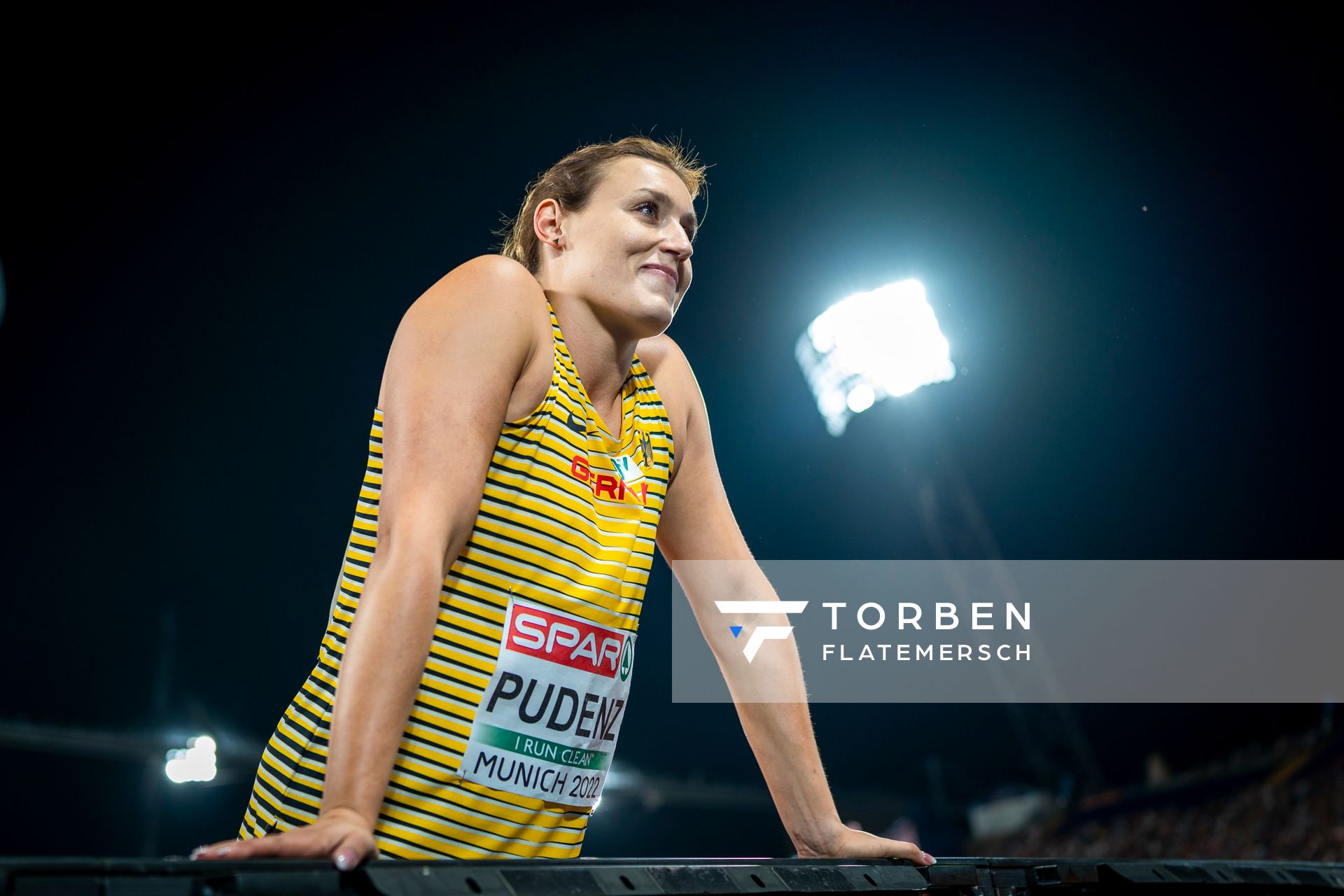 Kristin Pudenz (GER) am 16.08.2022 bei den Leichtathletik-Europameisterschaften in Muenchen