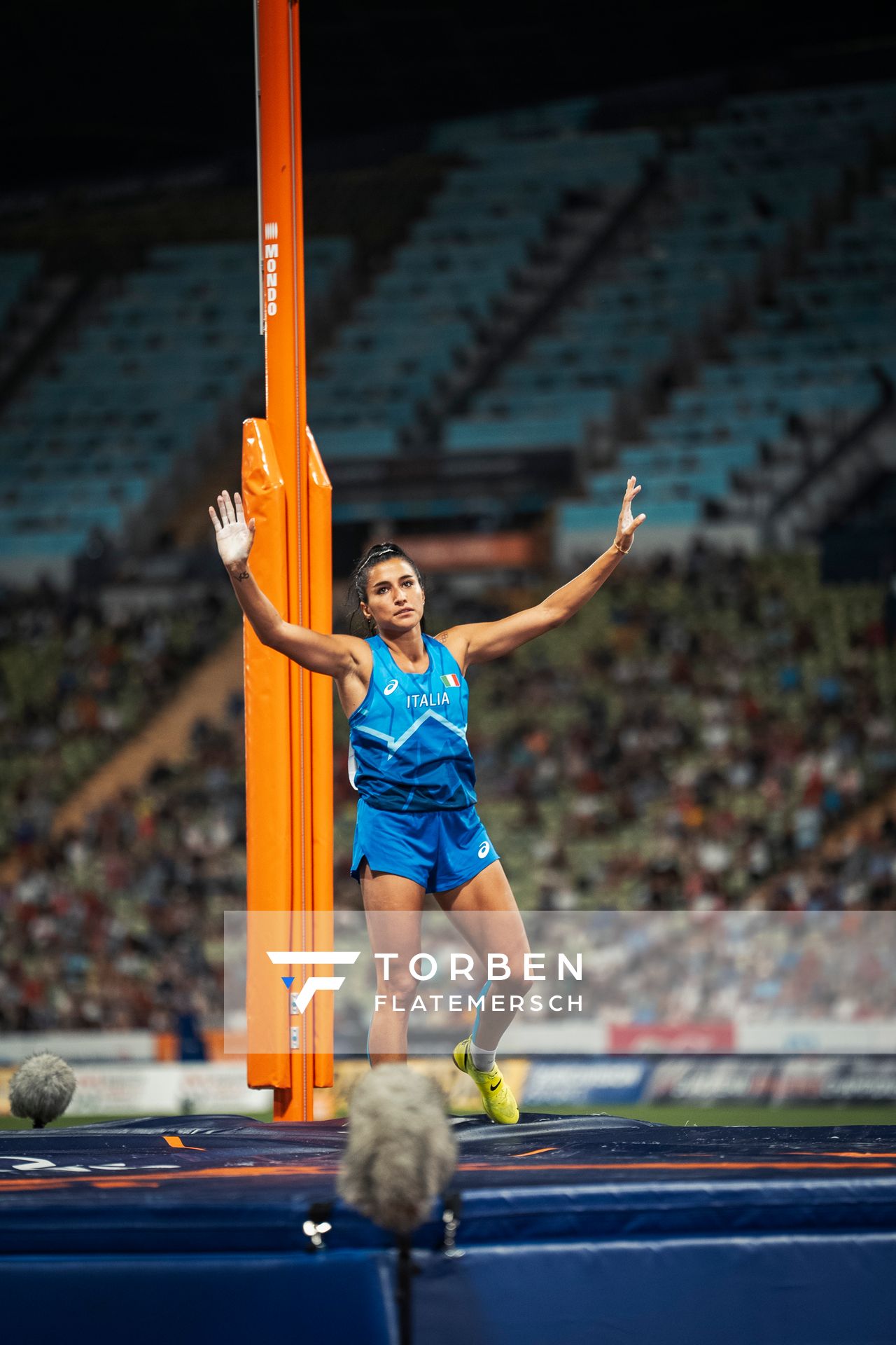 Roberta Bruni (ITA) am 17.08.2022 bei den Leichtathletik-Europameisterschaften in Muenchen