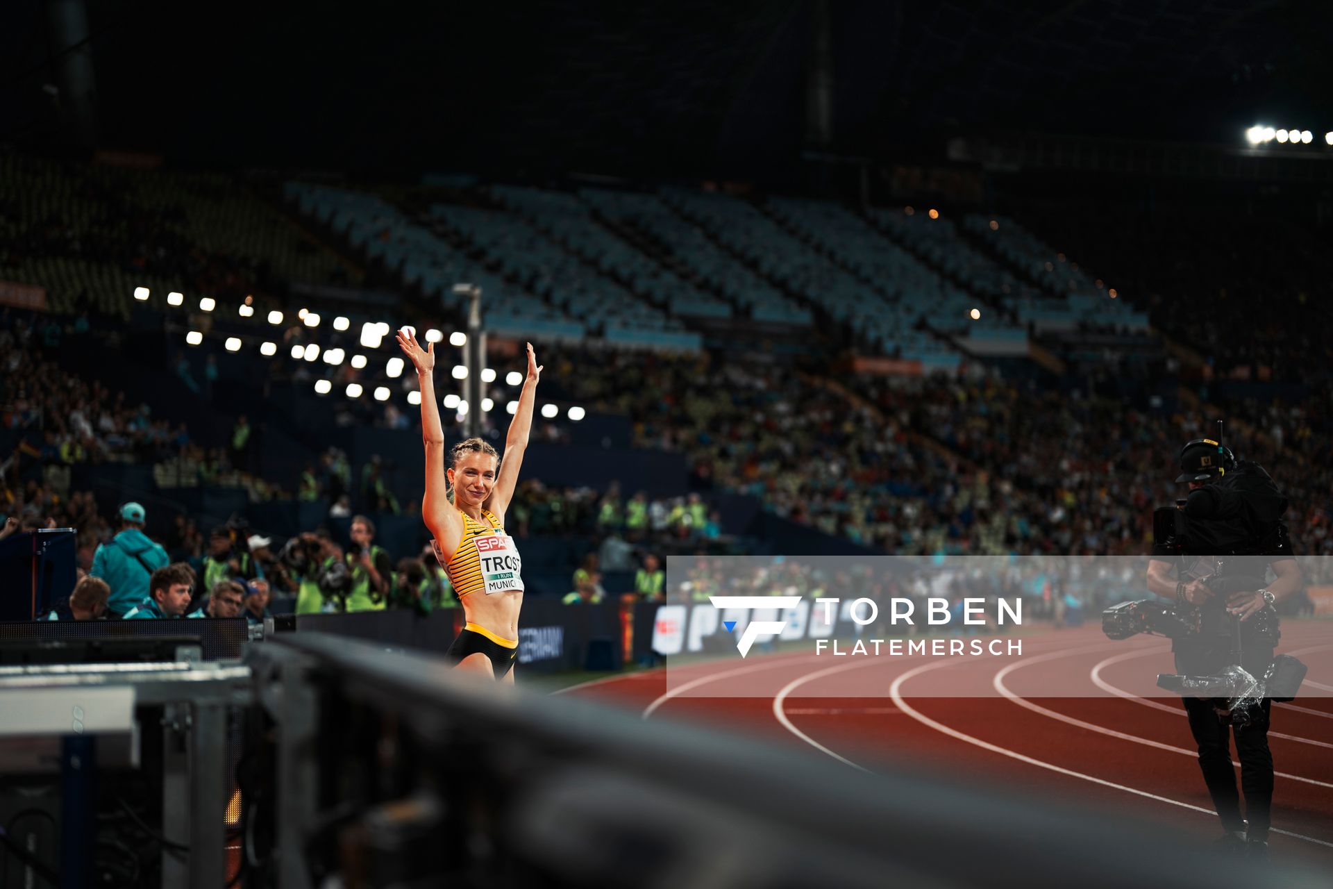 Katharina Trost (GER) am 19.08.2022 bei den Leichtathletik-Europameisterschaften in Muenchen
