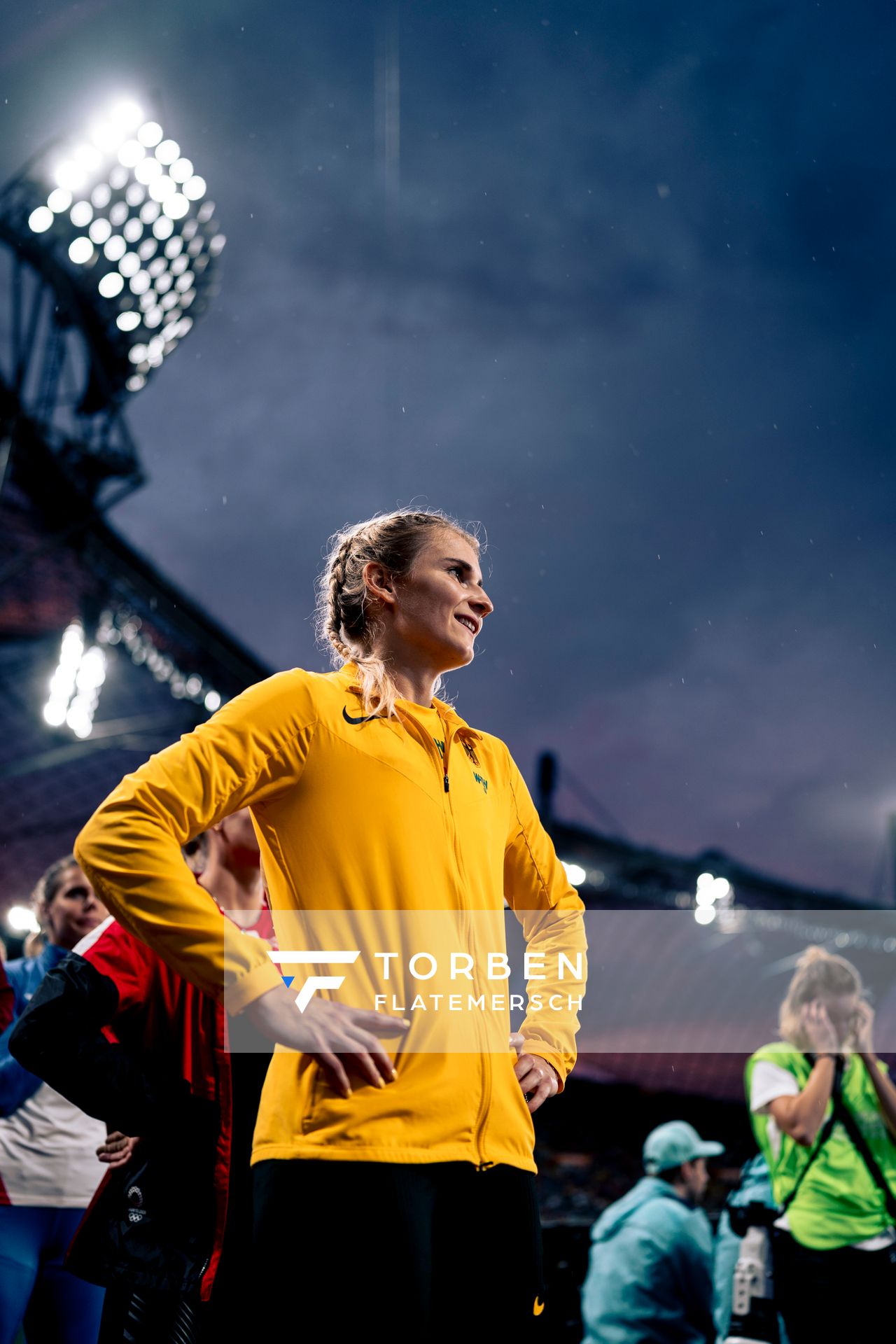 Annika Marie Fuchs (GER) am 20.08.2022 bei den Leichtathletik-Europameisterschaften in Muenchen