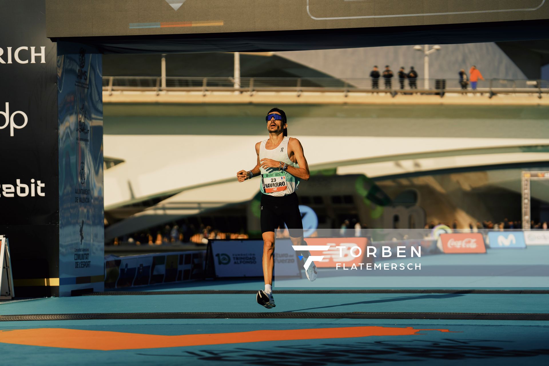 Nicolas Navarro (FRA) am 04.12.2022 beim 42th Valencia Marathon Trinidad Alfonso 2022