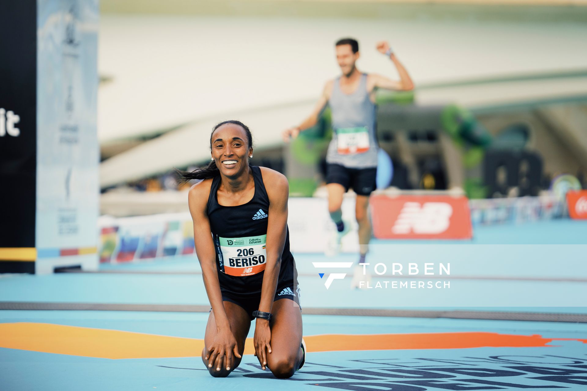 Siegerin der Frauen Amane Beriso Shankule (ETH) am 04.12.2022 beim 42th Valencia Marathon Trinidad Alfonso 2022