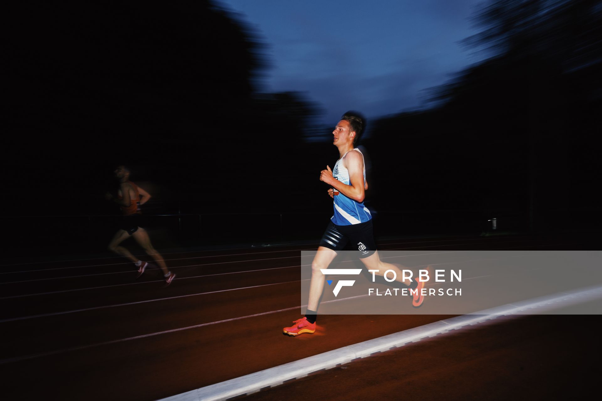 Jonas Kulgemeyer (OTB Osnabrueck) 07.06.2023 beim Jump n Run Meeting im Stadion Dortmund-Hacheney in Dortmund