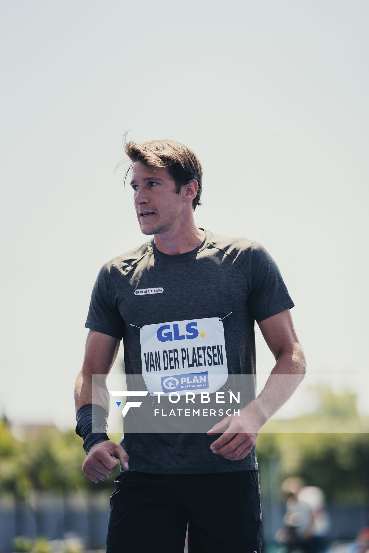 Thomas van der Plaetsen (BEL/Belgien) im Kugelstoßen im Hochsprung am 17.06.2023 beim Stadtwerke Ratingen Mehrkampf-Meeting im Stadion am Stadionring in Ratingen