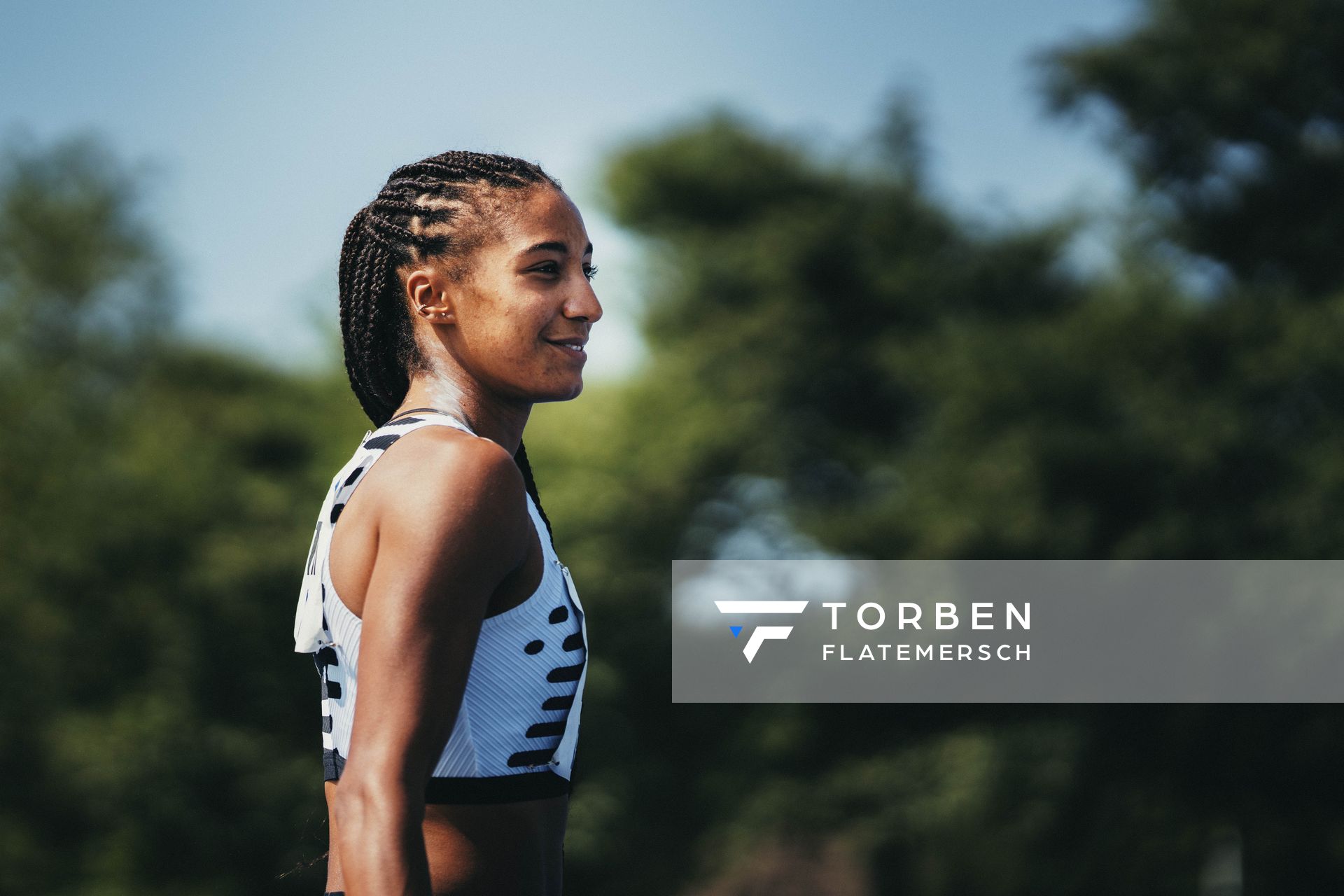 Nafissatou Thiam (BEL/Belgien) beim Kugelstoßen am 17.06.2023 beim Stadtwerke Ratingen Mehrkampf-Meeting im Stadion am Stadionring in Ratingen