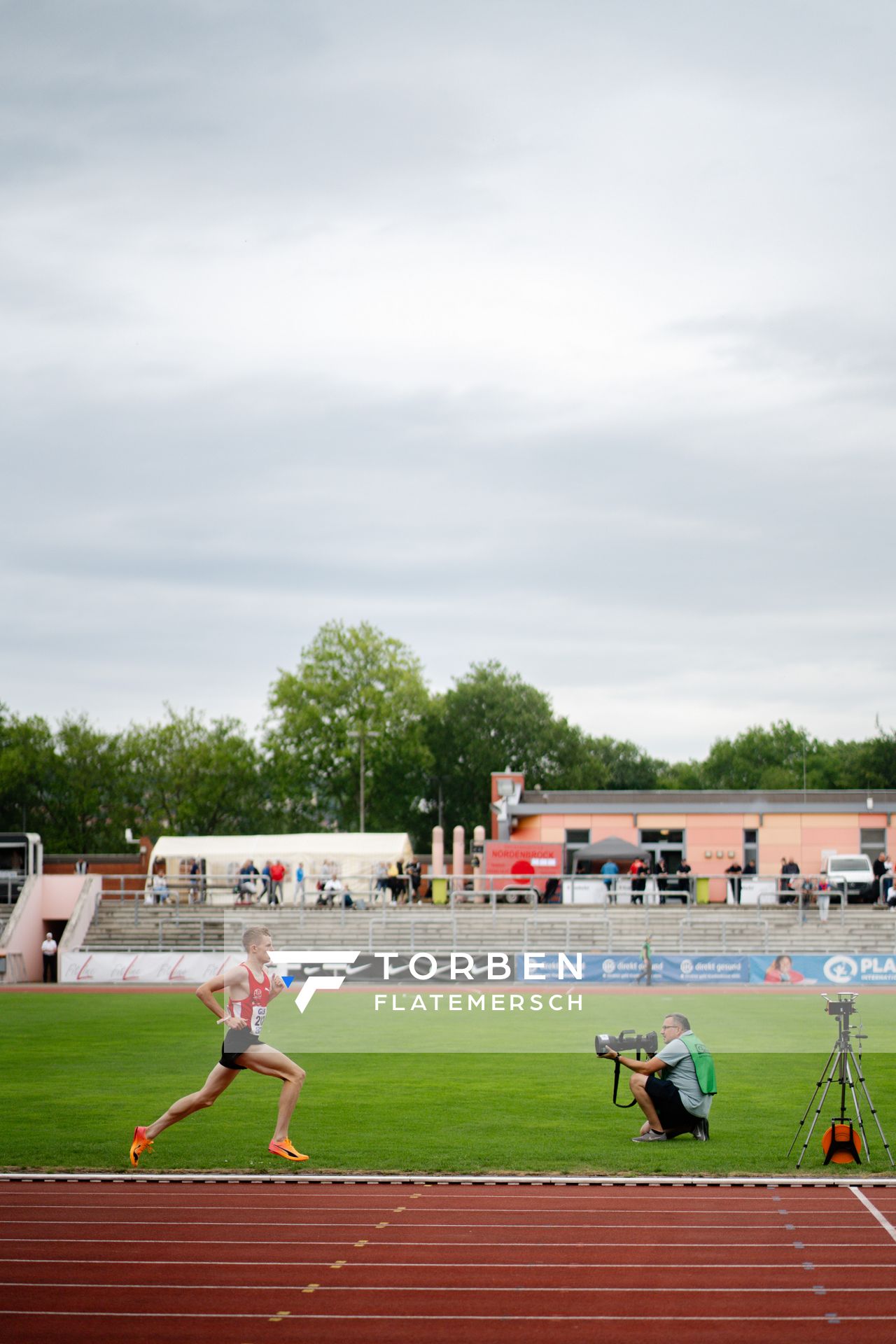 Sven Wagner (Koenigsteiner LV) am 01.07.2023 waehrend den deutschen U23 Leichtathletik-Meisterschaften im Jahnstadion in Göttingen