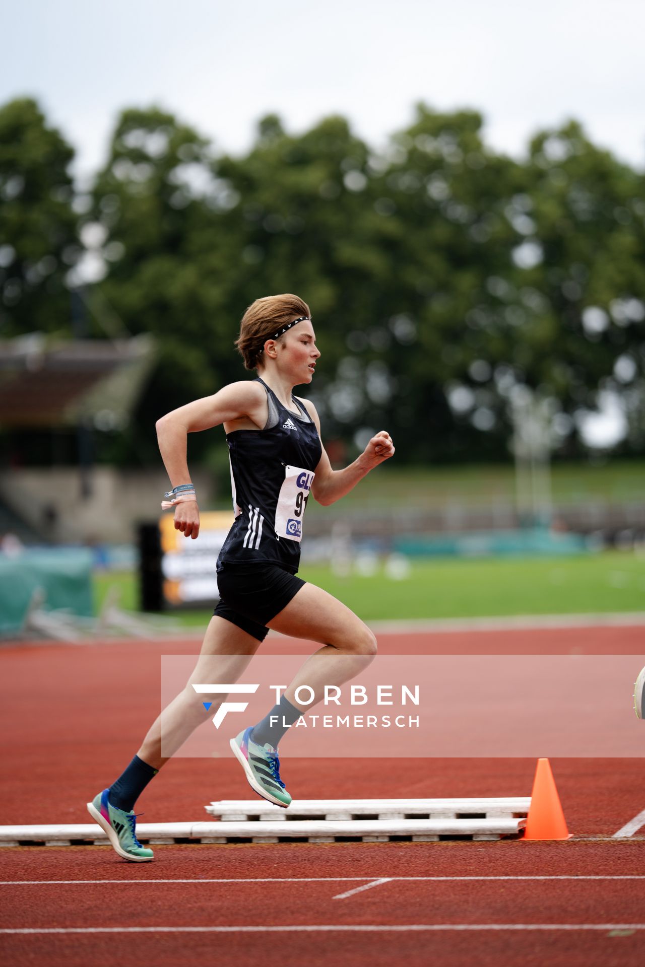 Blanka Doerfel (SCC Berlin) am 02.07.2023 waehrend den deutschen U23 Leichtathletik-Meisterschaften im Jahnstadion in Göttingen