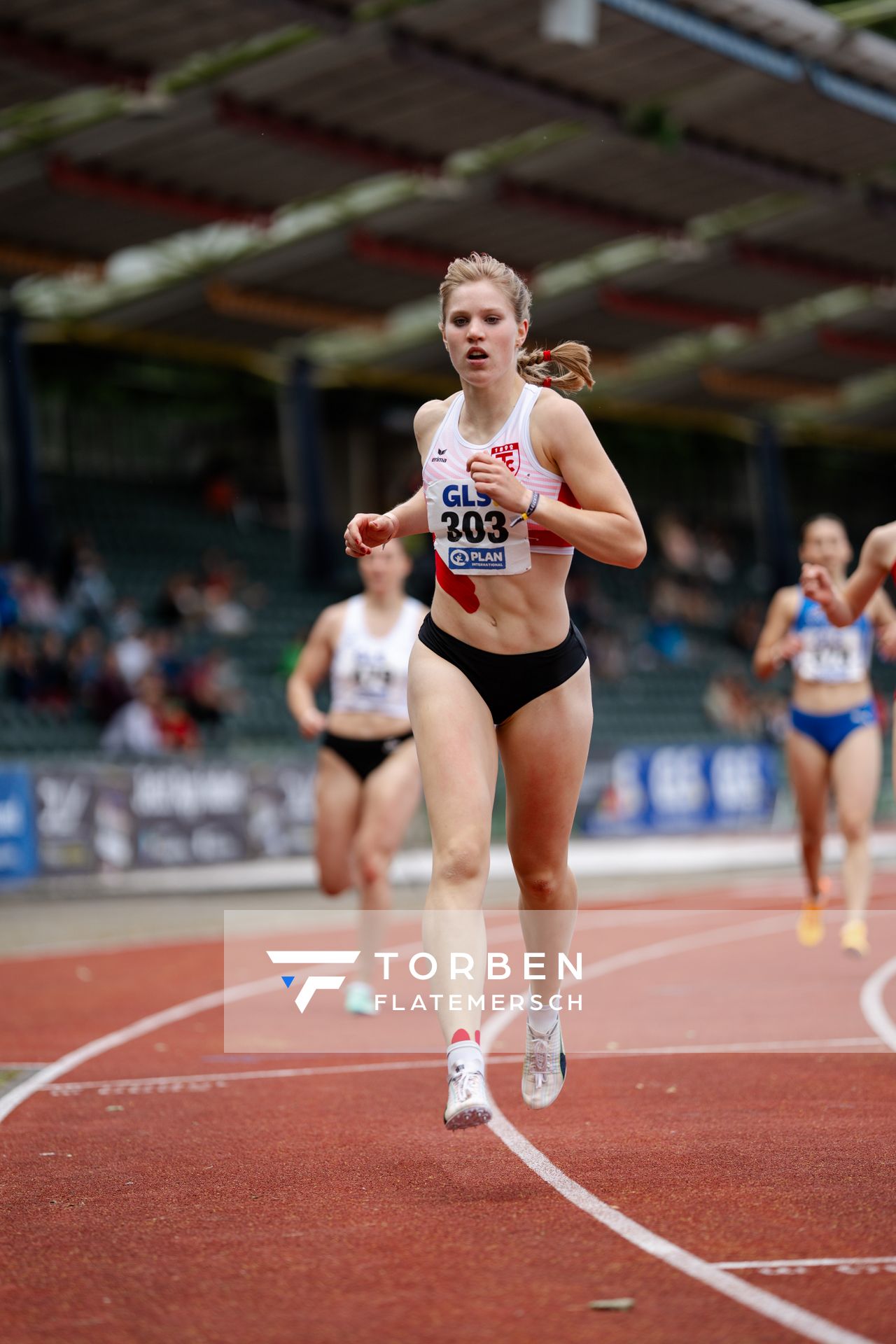 Talea Prepens (TV Cloppenburg) am 02.07.2023 waehrend den deutschen U23 Leichtathletik-Meisterschaften im Jahnstadion in Göttingen