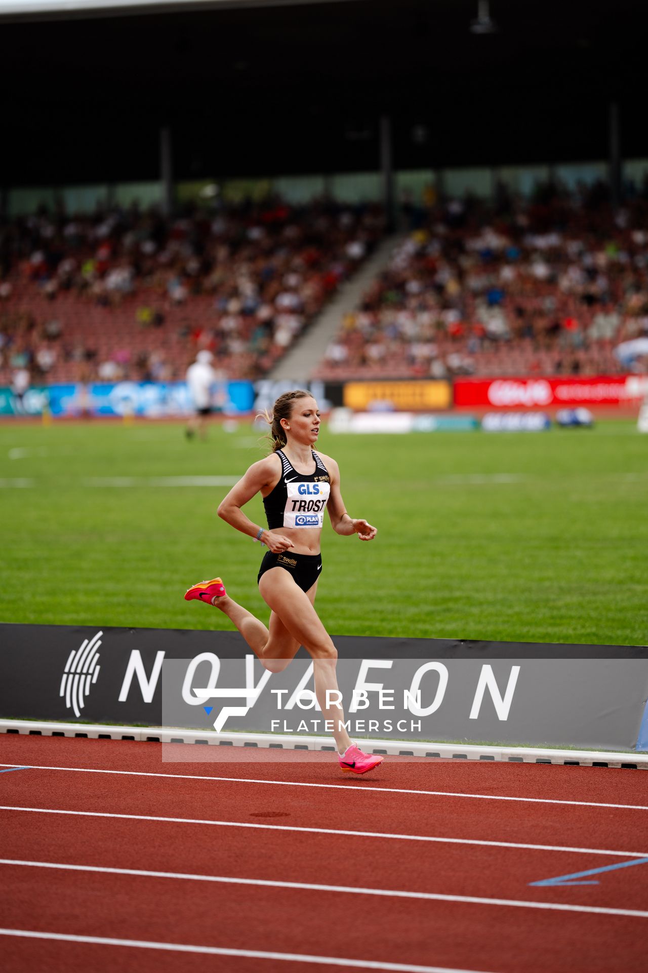 Katharina Trost (LG Stadtwerke Muenchen) während der 113. Deutschen Leichtathletik-Meisterschaften am 09.07.2023 im Auestadion in Kassel