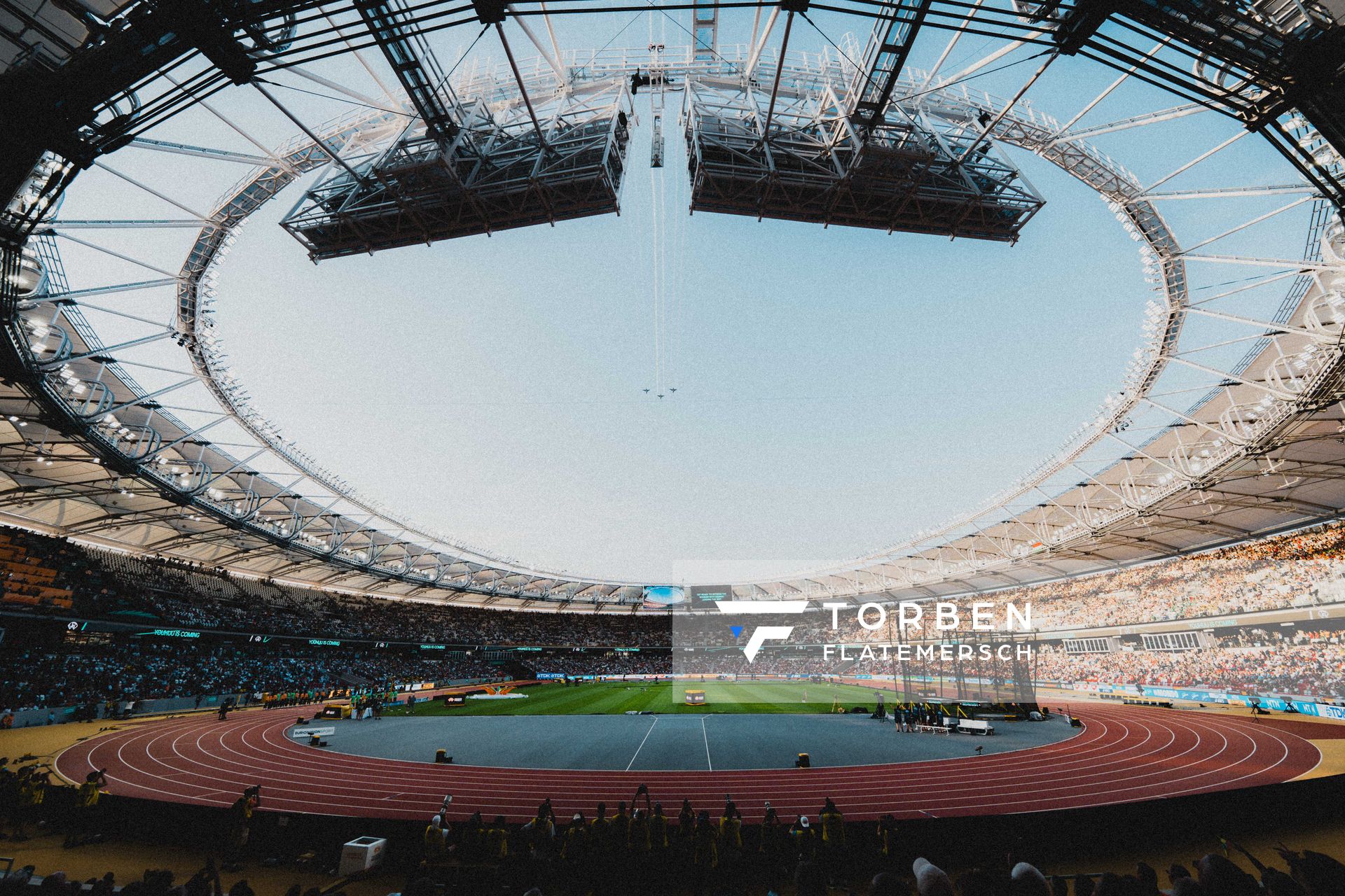 Opening Ceremony during day 1 of the World Athletics Championships Budapest 23 at the National Athletics Centre in Budapest, Hungary on August 19, 2023.