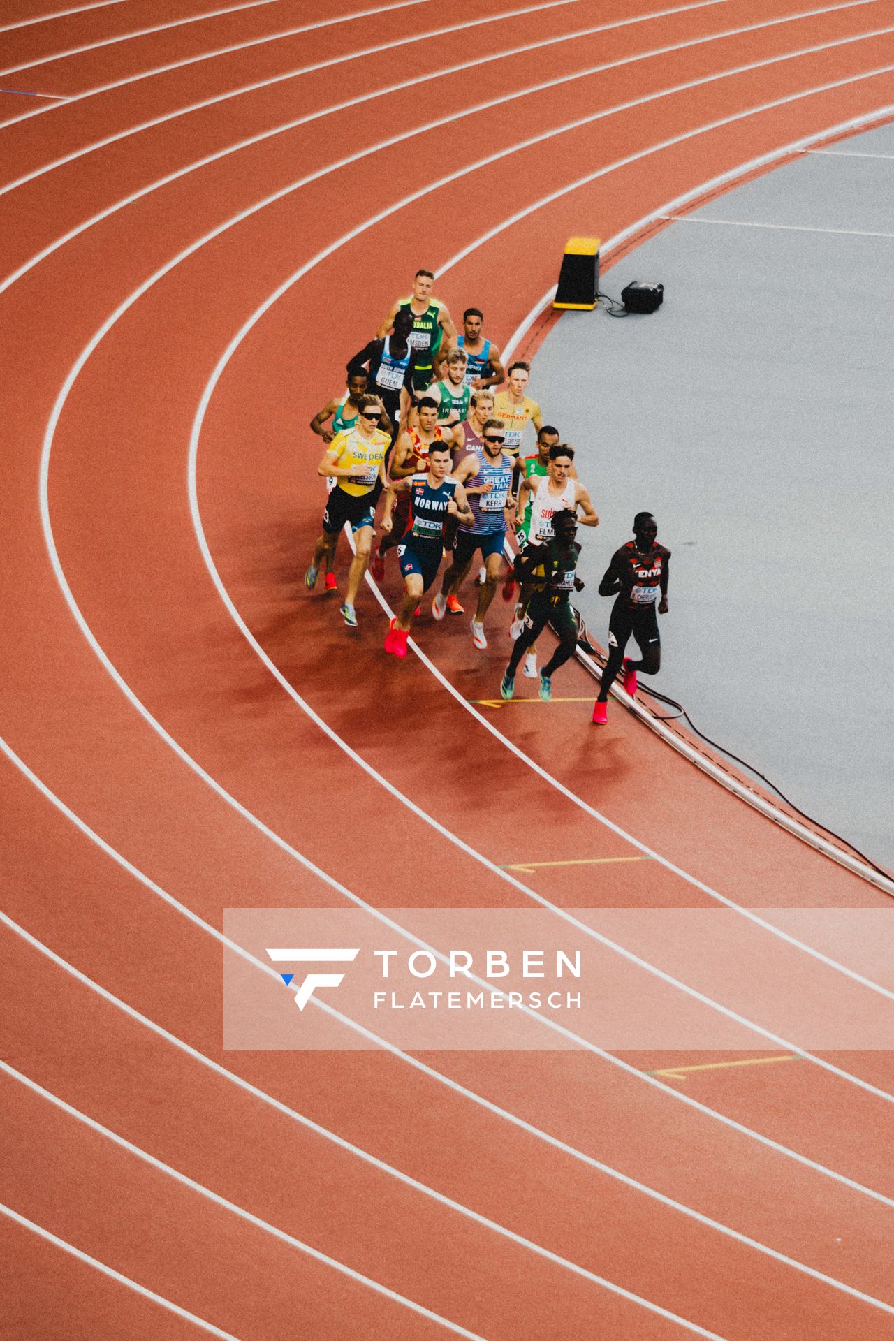 1500m heats on Day 1 of the World Athletics Championships Budapest 23 at the National Athletics Centre in Budapest, Hungary on August 19, 2023.