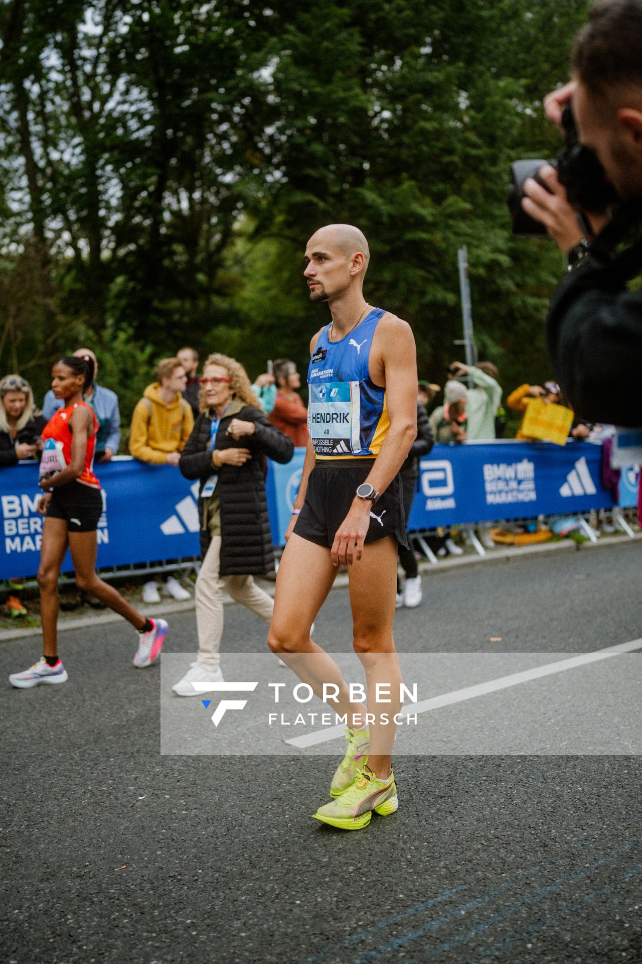 Hendrik Pfeiffer (GER/ Germany) am 24.09.2023 beim Berlin Marathon in Berlin