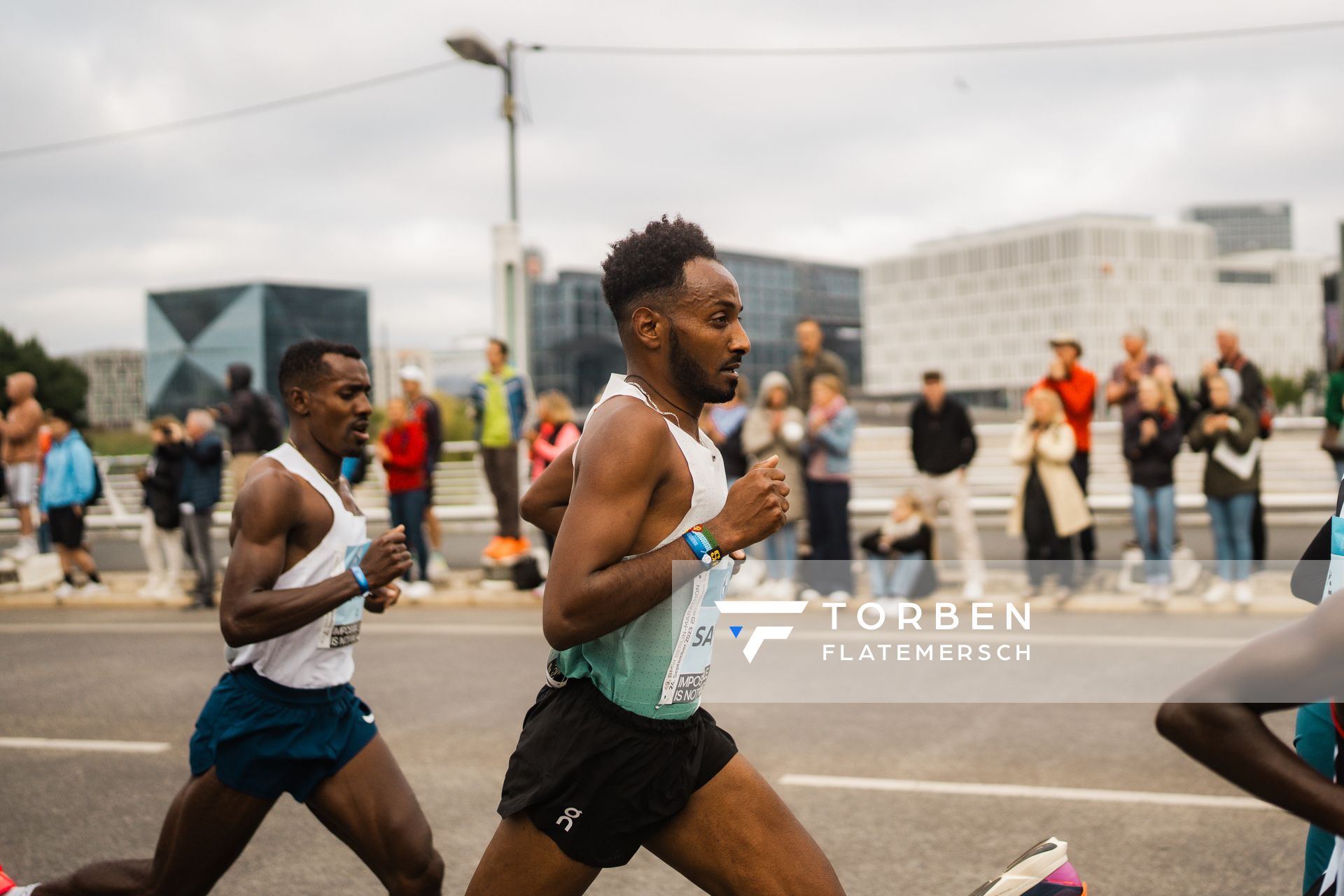 Samuel Fitwi Sibhatu (GER/Germany) am 24.09.2023 beim Berlin Marathon in Berlin