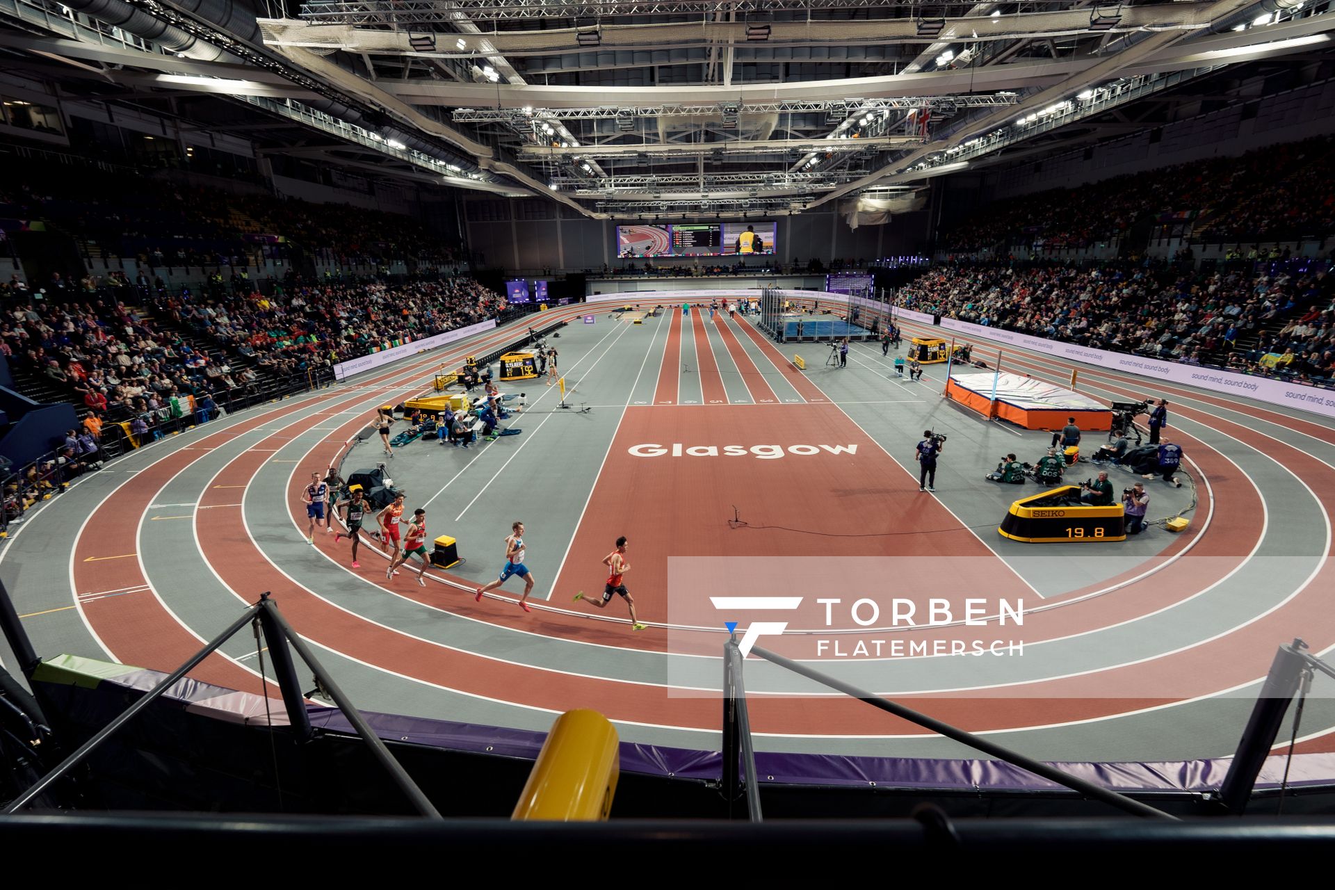 1500m am 01.03.2024 bei den World Athletics Indoor Championships in Glasgow (Schottland / Vereinigtes Königreich)