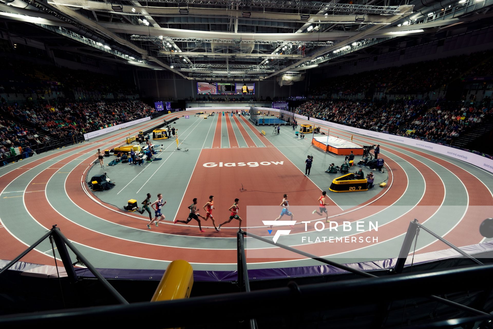 1500m Vorlauf am 01.03.2024 bei den World Athletics Indoor Championships in Glasgow (Schottland / Vereinigtes Königreich)