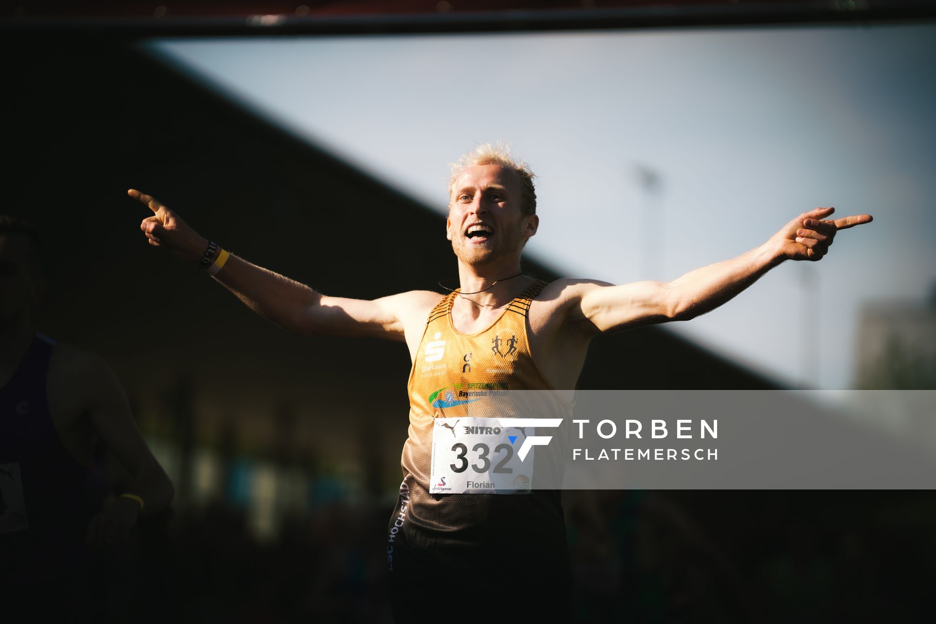 Florian Bremm (GER/LSC Höchstadt/Aisch) am 11.05.2024 während der 8. PUMA NITRO Lange Laufnacht im Carl-Kaufmann-Stadion in Karlsruhe