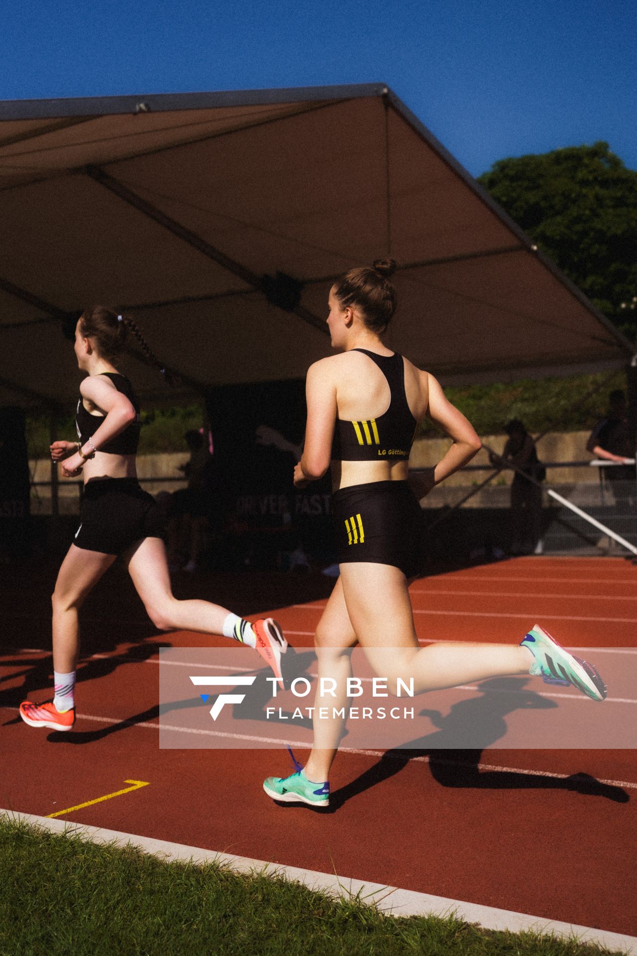 Anna Fröhlich (GER/LG Göttingen) am 11.05.2024 während der 8. PUMA NITRO Lange Laufnacht im Carl-Kaufmann-Stadion in Karlsruhe