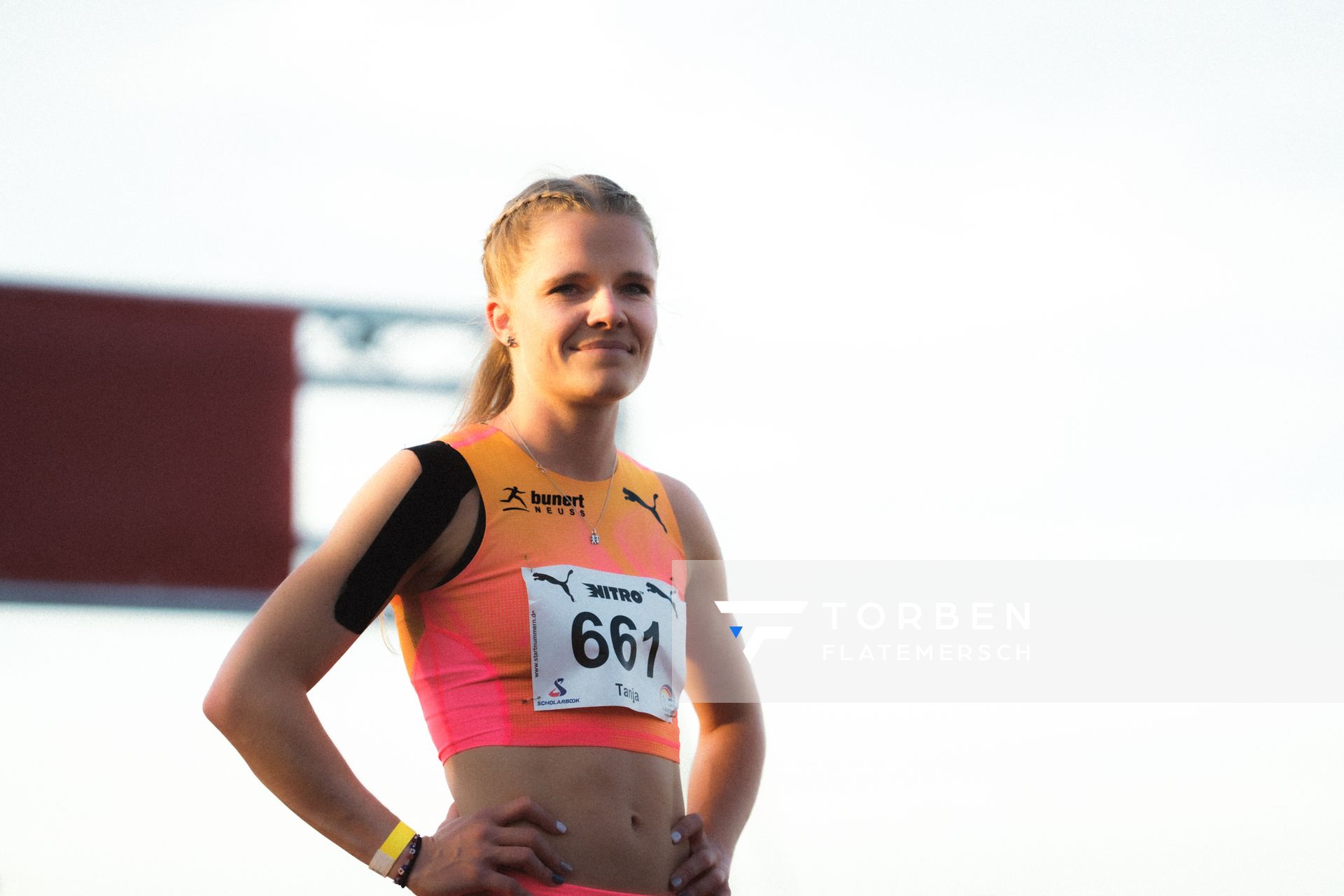 Tanja Spill (GER/LAV Bayer Uerdingen/Dormagen) am 11.05.2024 während der 8. PUMA NITRO Lange Laufnacht im Carl-Kaufmann-Stadion in Karlsruhe