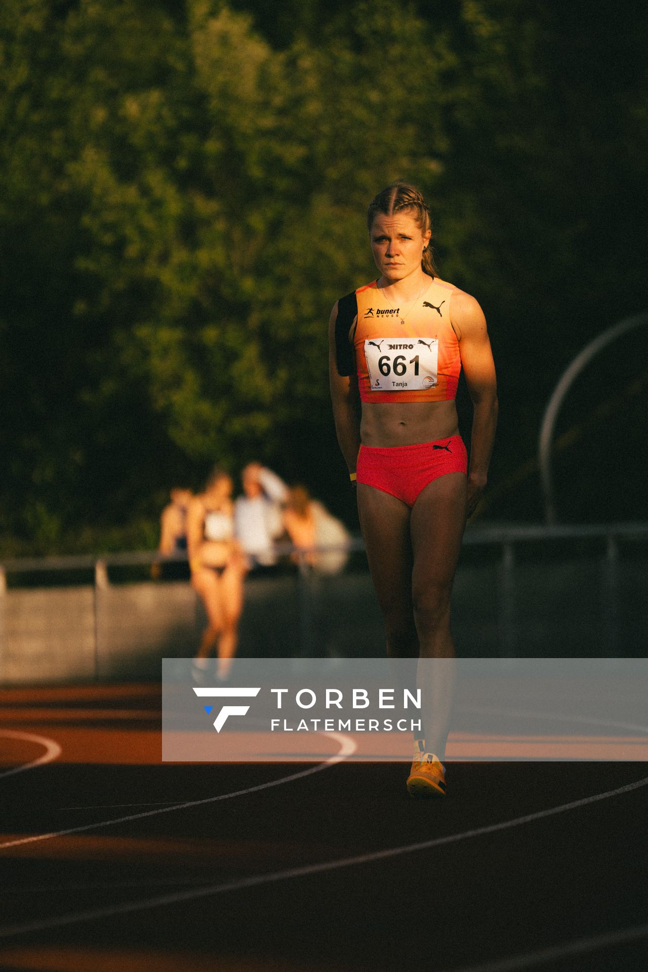 Tanja Spill (GER/LAV Bayer Uerdingen/Dormagen) am 11.05.2024 während der 8. PUMA NITRO Lange Laufnacht im Carl-Kaufmann-Stadion in Karlsruhe