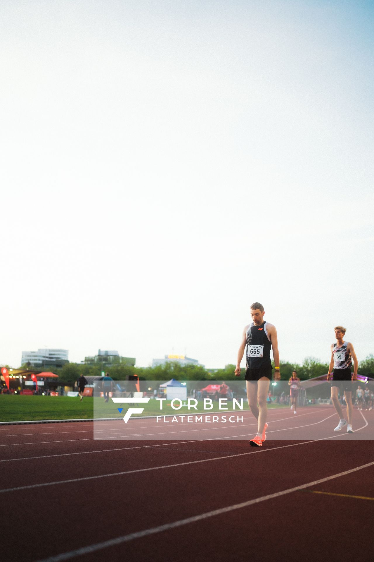 Maximilian Thorwirth (GER/SFD 75 Düsseldorf) am 11.05.2024 während der 8. PUMA NITRO Lange Laufnacht im Carl-Kaufmann-Stadion in Karlsruhe