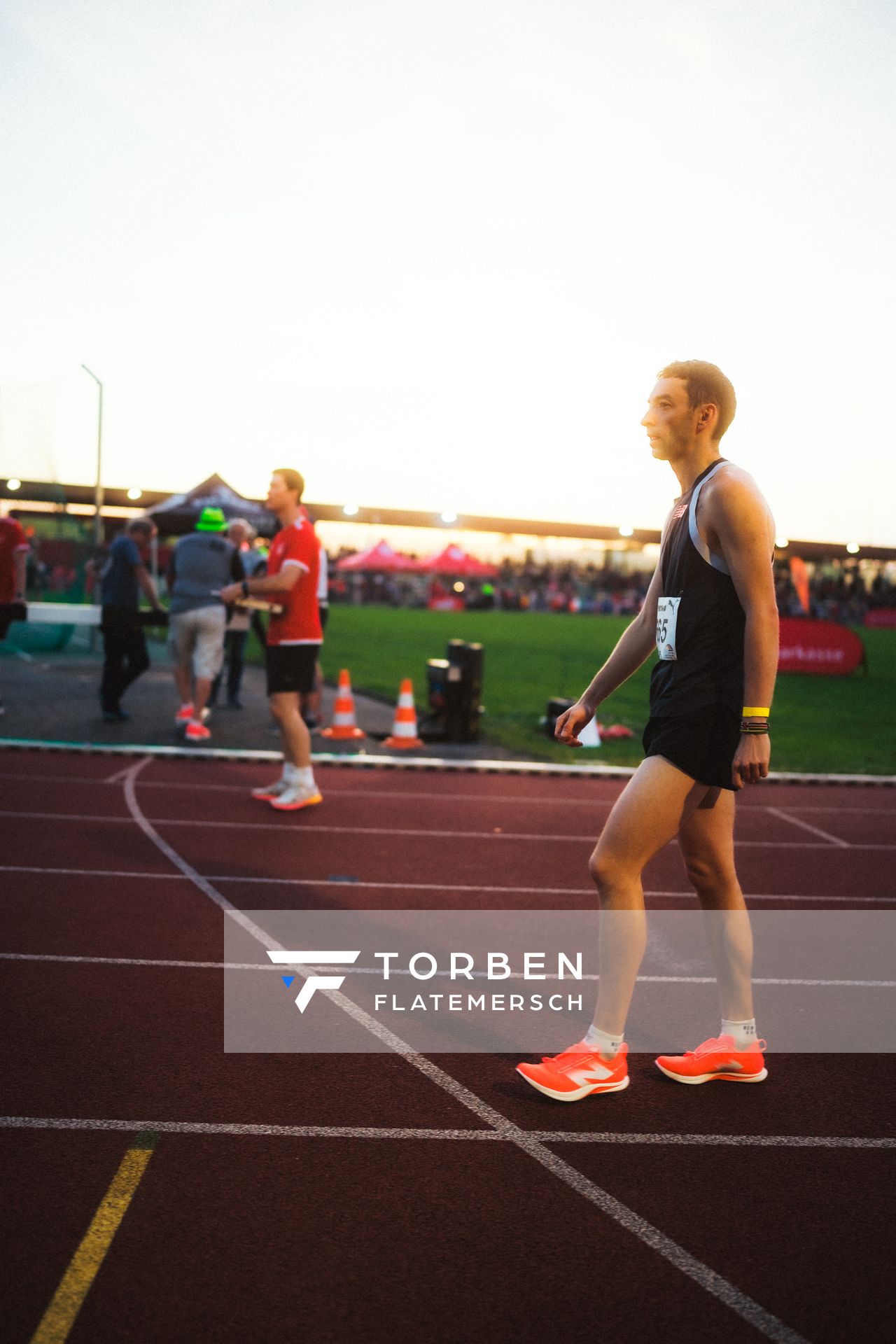 Maximilian Thorwirth (GER/SFD 75 Düsseldorf) am 11.05.2024 während der 8. PUMA NITRO Lange Laufnacht im Carl-Kaufmann-Stadion in Karlsruhe