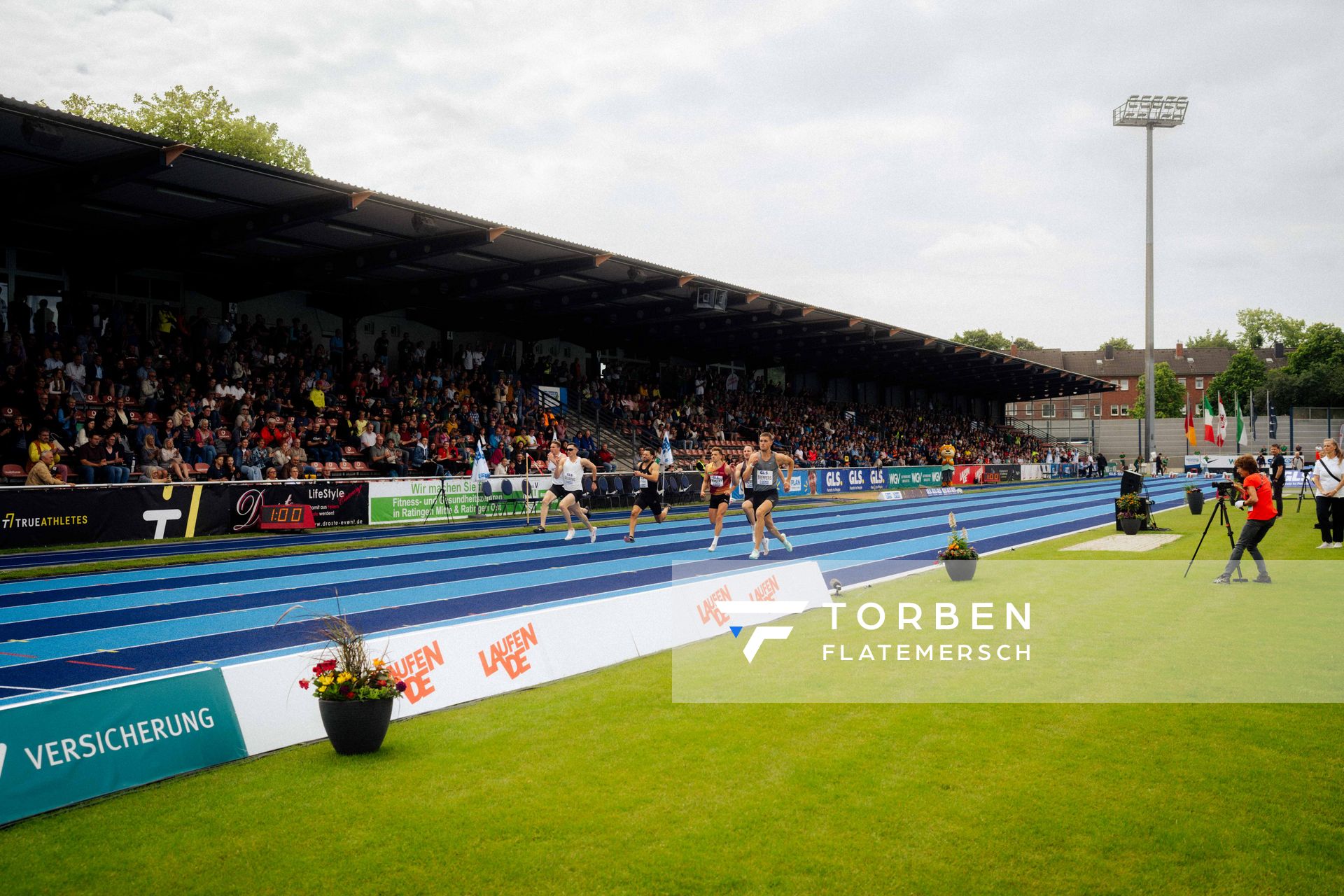 Melchior Treffers (NED), Kai Kazmirek (GER | LG Rhein-Wied), Ondrej Kopecky (CZE), Tim Nowak (GER | SSV Ulm 1846), Daniel Golubovic (AUS), Niels Pittomvils (BEL) am 22.06.2024 beim Stadtwerke Ratingen Mehrkampf-Meeting 2024 in Ratingen