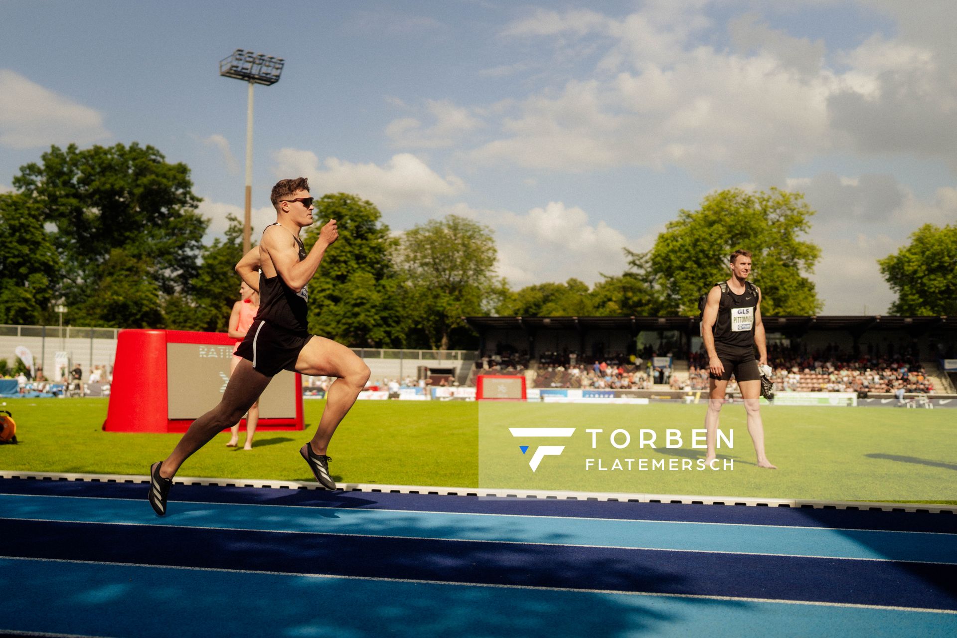 Marcel Meyer (GER | Hannover 96) über 400m am 22.06.2024 beim Stadtwerke Ratingen Mehrkampf-Meeting 2024 in Ratingen