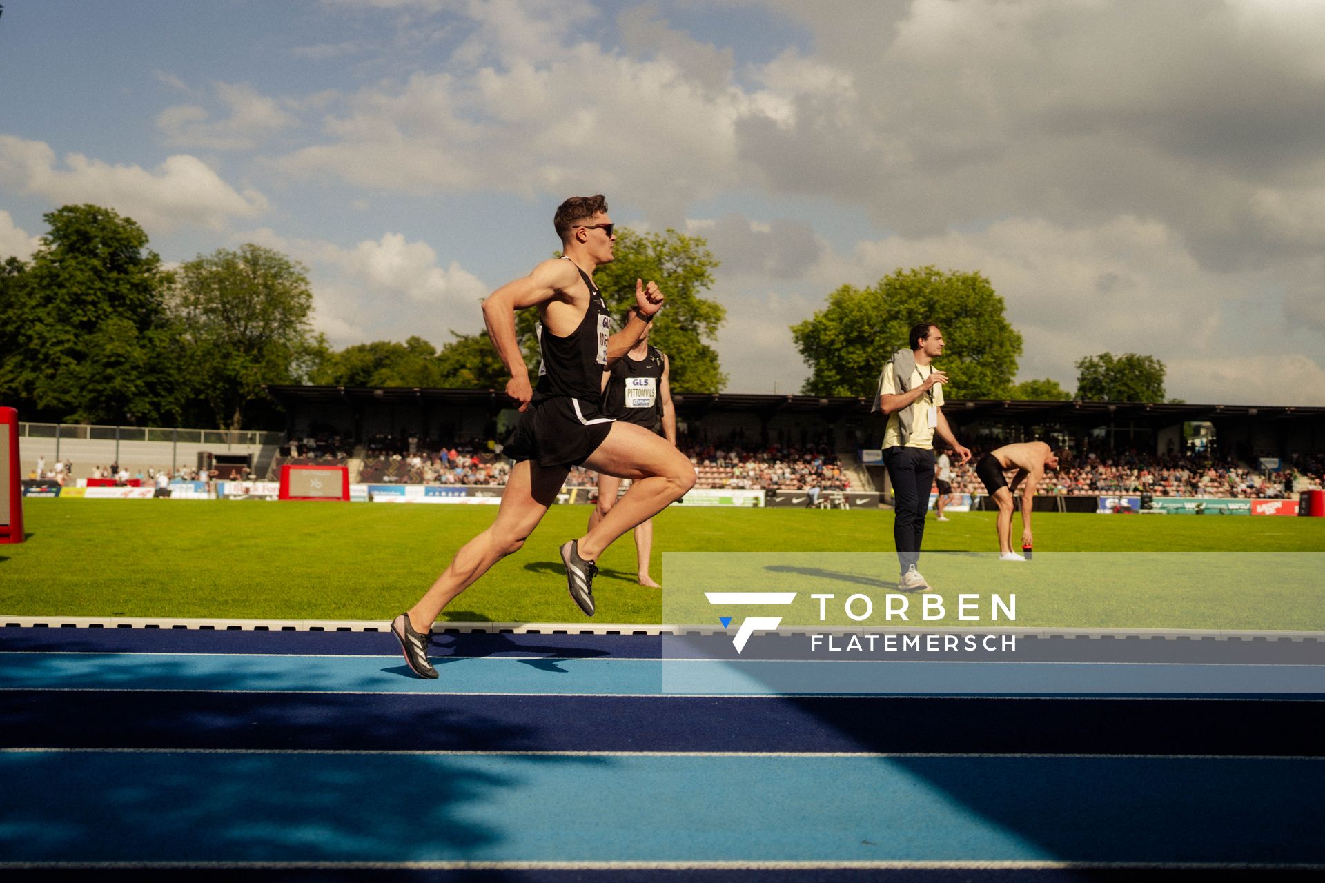 Marcel Meyer (GER | Hannover 96) über 400m am 22.06.2024 beim Stadtwerke Ratingen Mehrkampf-Meeting 2024 in Ratingen