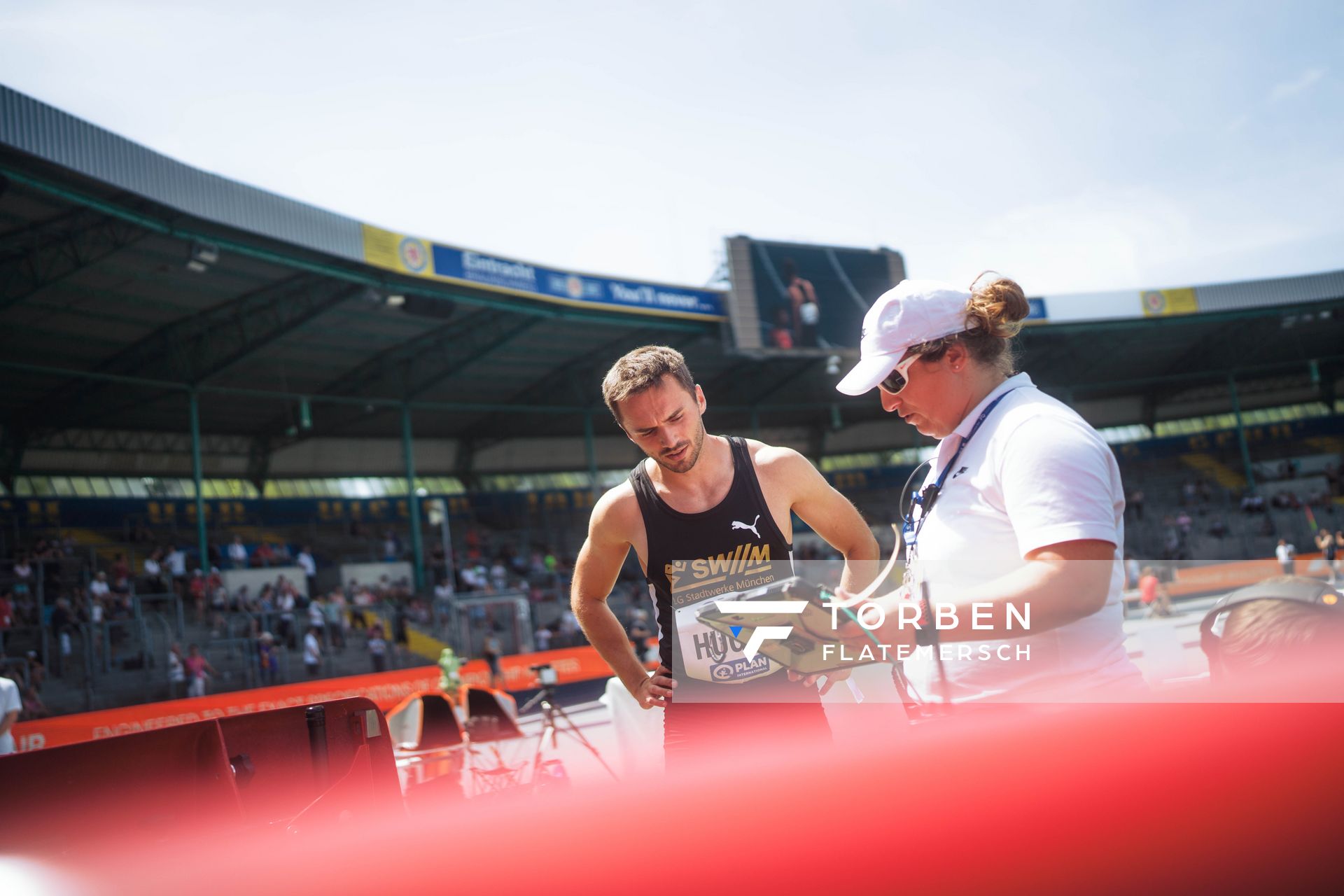 am 29.06.2024 beim 5000m Lauf bei den deutschen Leichtathletik-Meisterschaften 2024 im Eintracht-Stadion in Braunschweig