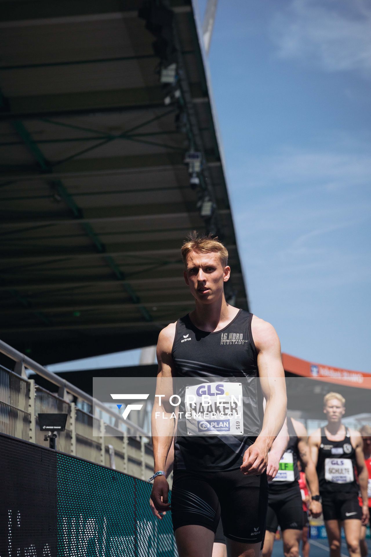 am 29.06.2024 beim 5000m Lauf bei den deutschen Leichtathletik-Meisterschaften 2024 im Eintracht-Stadion in Braunschweig