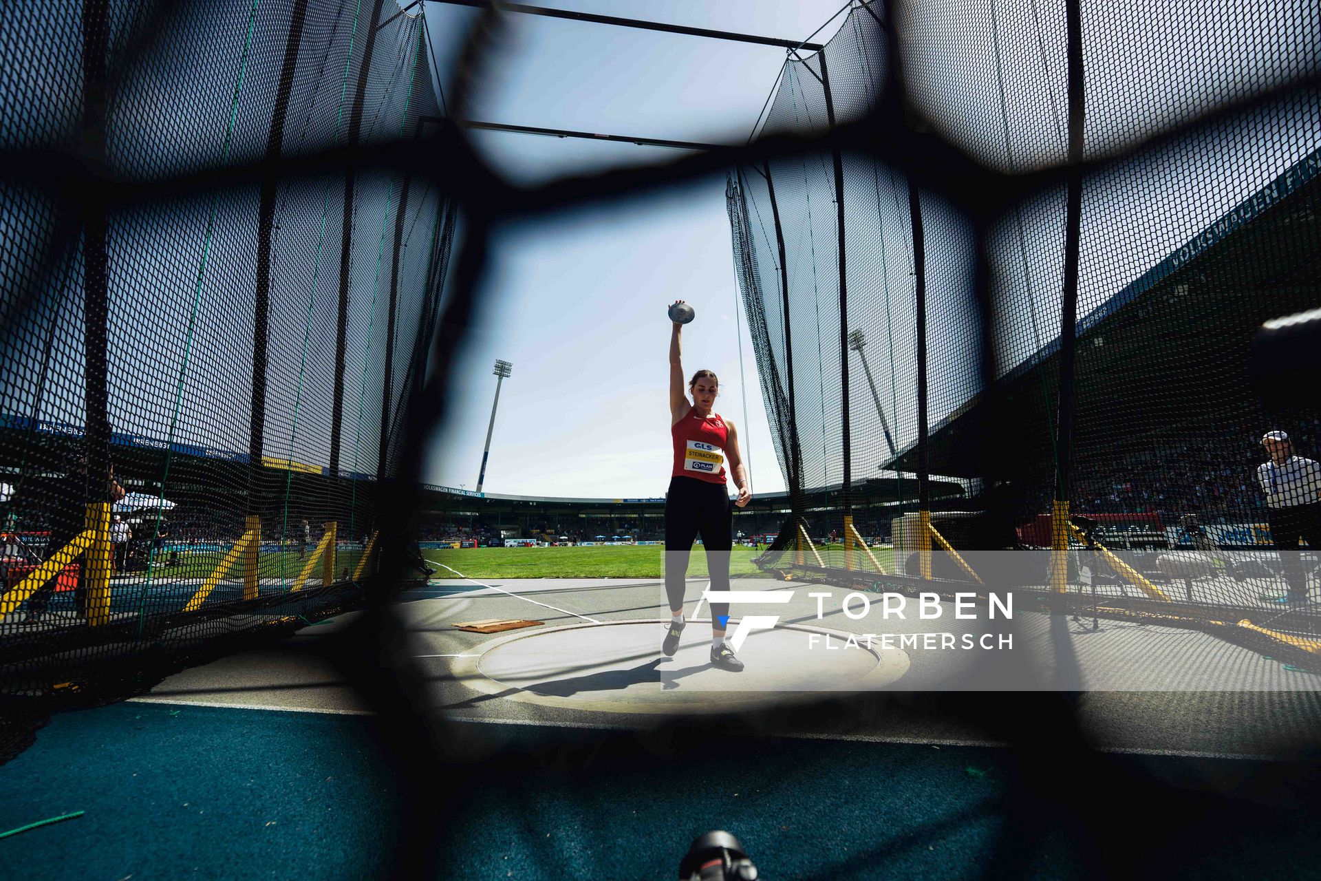 am 29.06.2024 beim 5000m Lauf bei den deutschen Leichtathletik-Meisterschaften 2024 im Eintracht-Stadion in Braunschweig