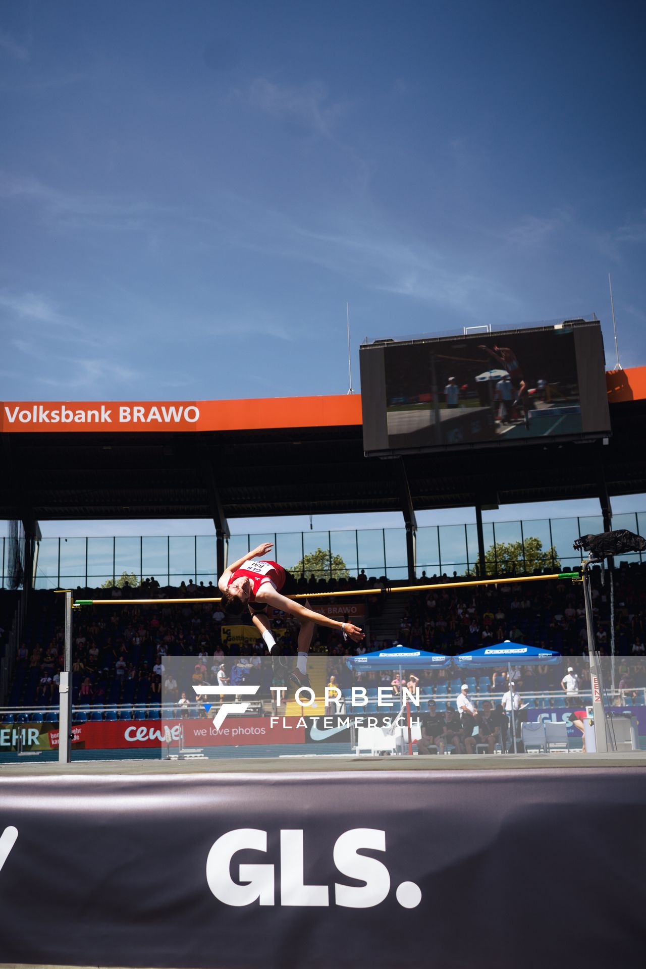 am 29.06.2024 beim 5000m Lauf bei den deutschen Leichtathletik-Meisterschaften 2024 im Eintracht-Stadion in Braunschweig