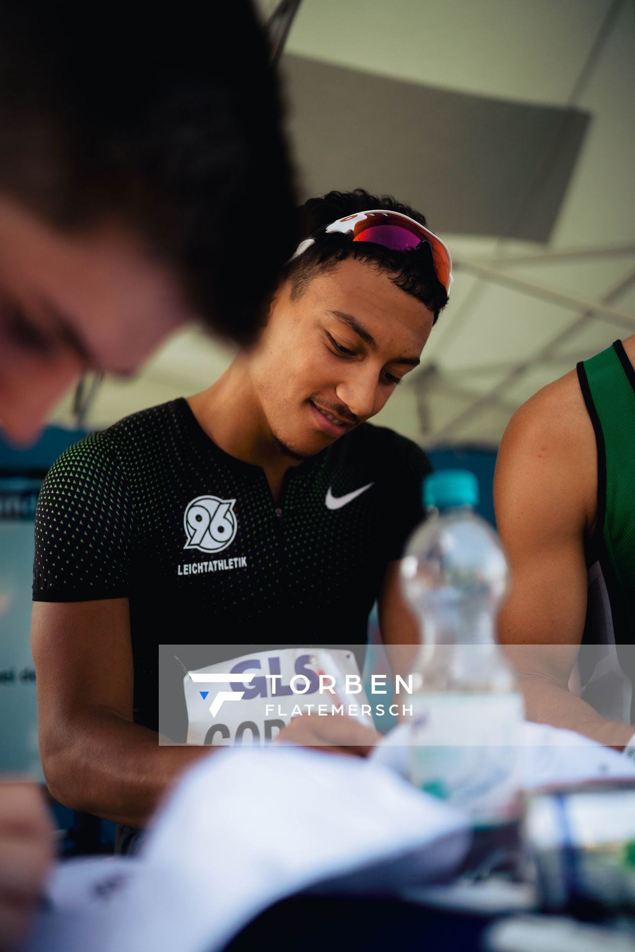 am 29.06.2024 beim 5000m Lauf bei den deutschen Leichtathletik-Meisterschaften 2024 im Eintracht-Stadion in Braunschweig