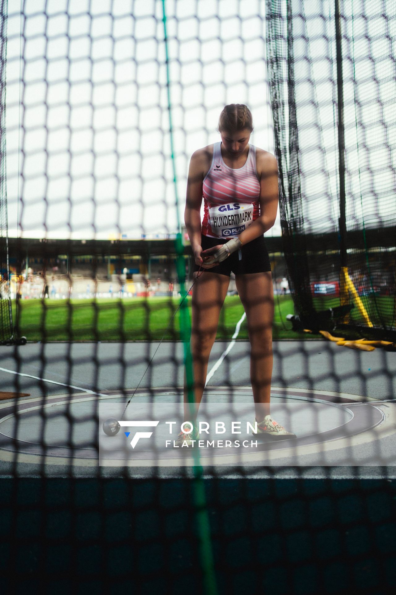 am 29.06.2024 beim 5000m Lauf bei den deutschen Leichtathletik-Meisterschaften 2024 im Eintracht-Stadion in Braunschweig