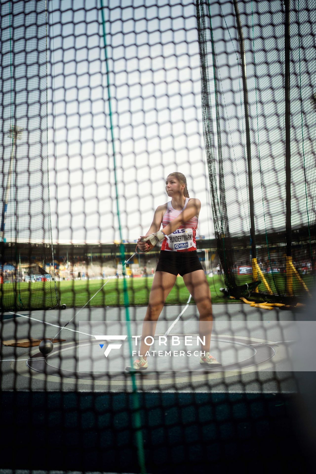 am 29.06.2024 beim 5000m Lauf bei den deutschen Leichtathletik-Meisterschaften 2024 im Eintracht-Stadion in Braunschweig