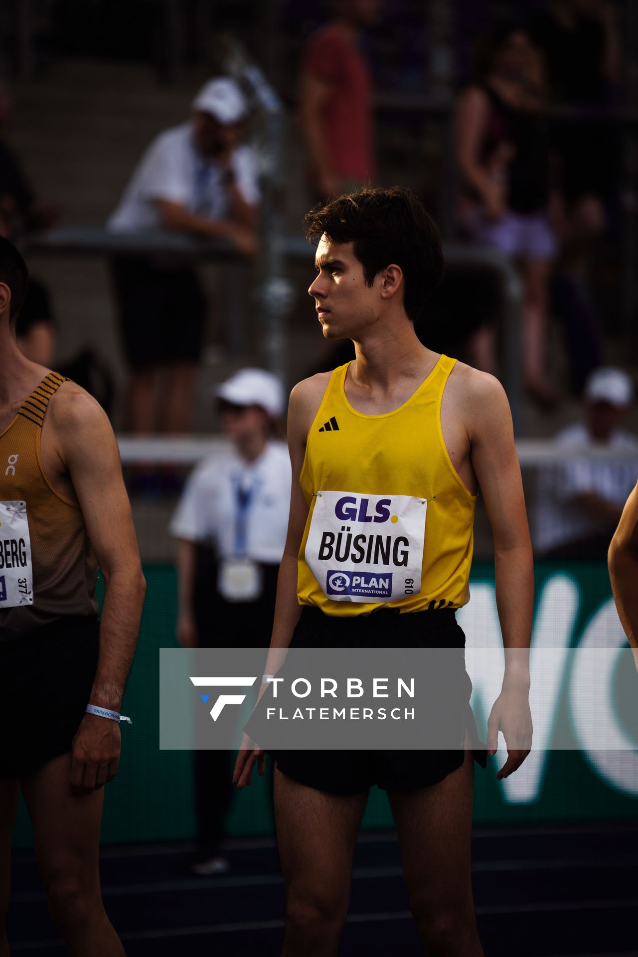 am 29.06.2024 beim 5000m Lauf bei den deutschen Leichtathletik-Meisterschaften 2024 im Eintracht-Stadion in Braunschweig