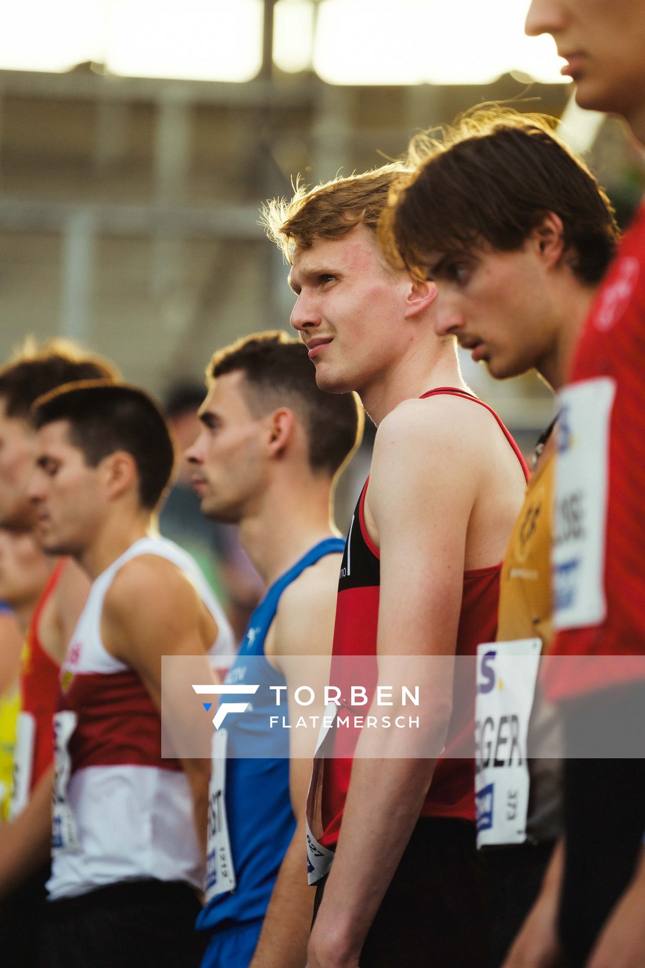 am 29.06.2024 beim 5000m Lauf bei den deutschen Leichtathletik-Meisterschaften 2024 im Eintracht-Stadion in Braunschweig