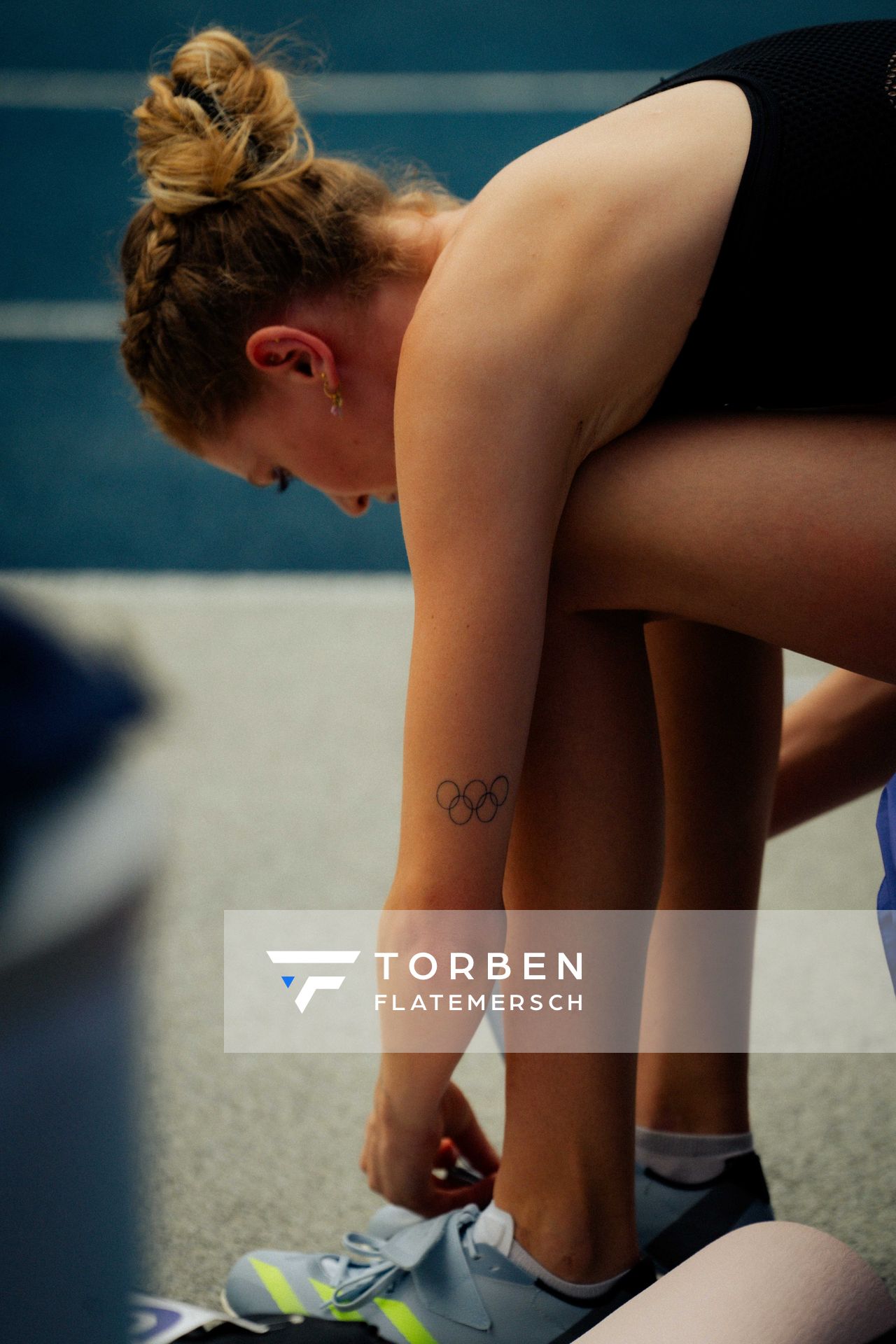 am 30.06.2024 beim 5000m Lauf bei den deutschen Leichtathletik-Meisterschaften 2024 im Eintracht-Stadion in Braunschweig