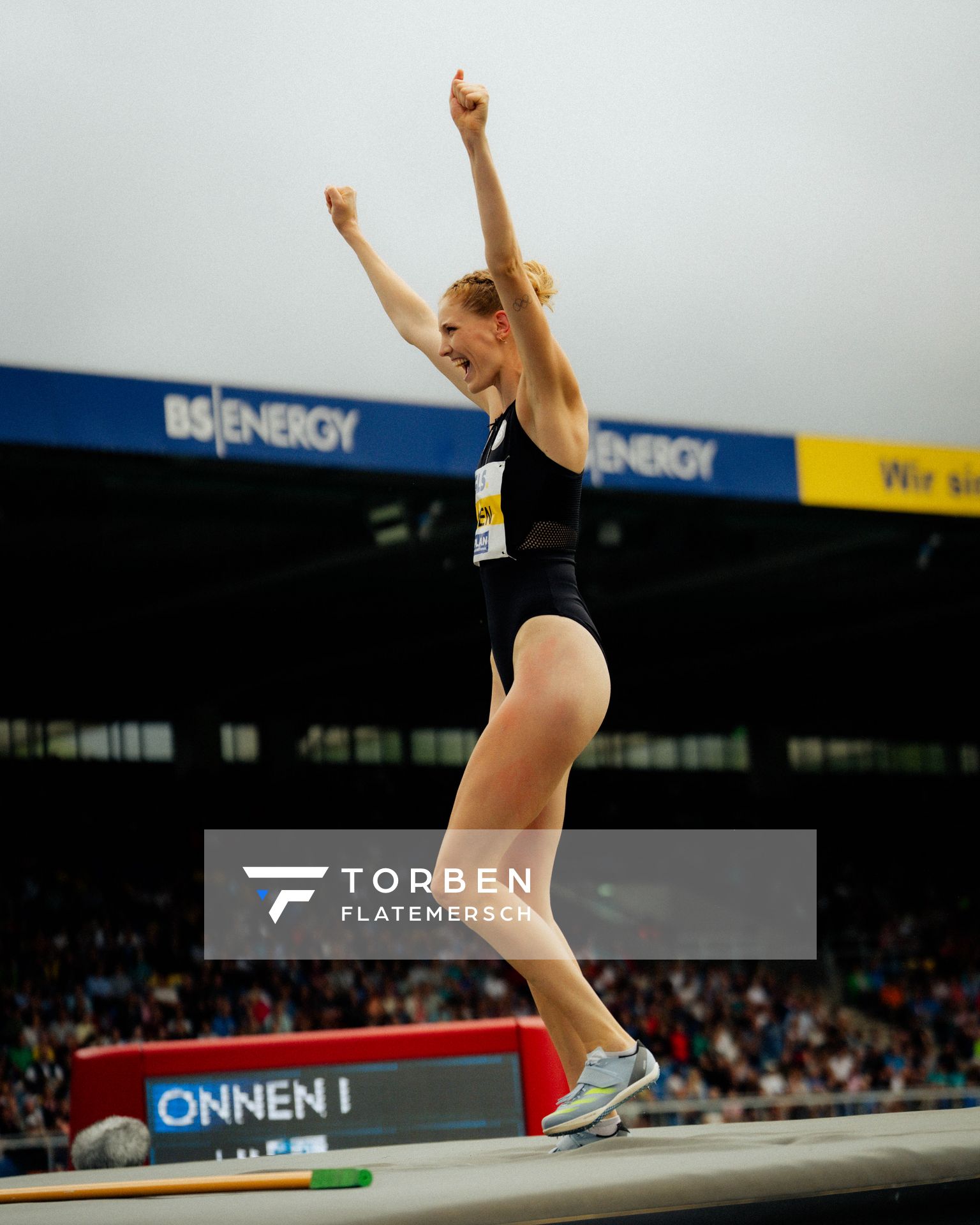 am 30.06.2024 beim 5000m Lauf bei den deutschen Leichtathletik-Meisterschaften 2024 im Eintracht-Stadion in Braunschweig