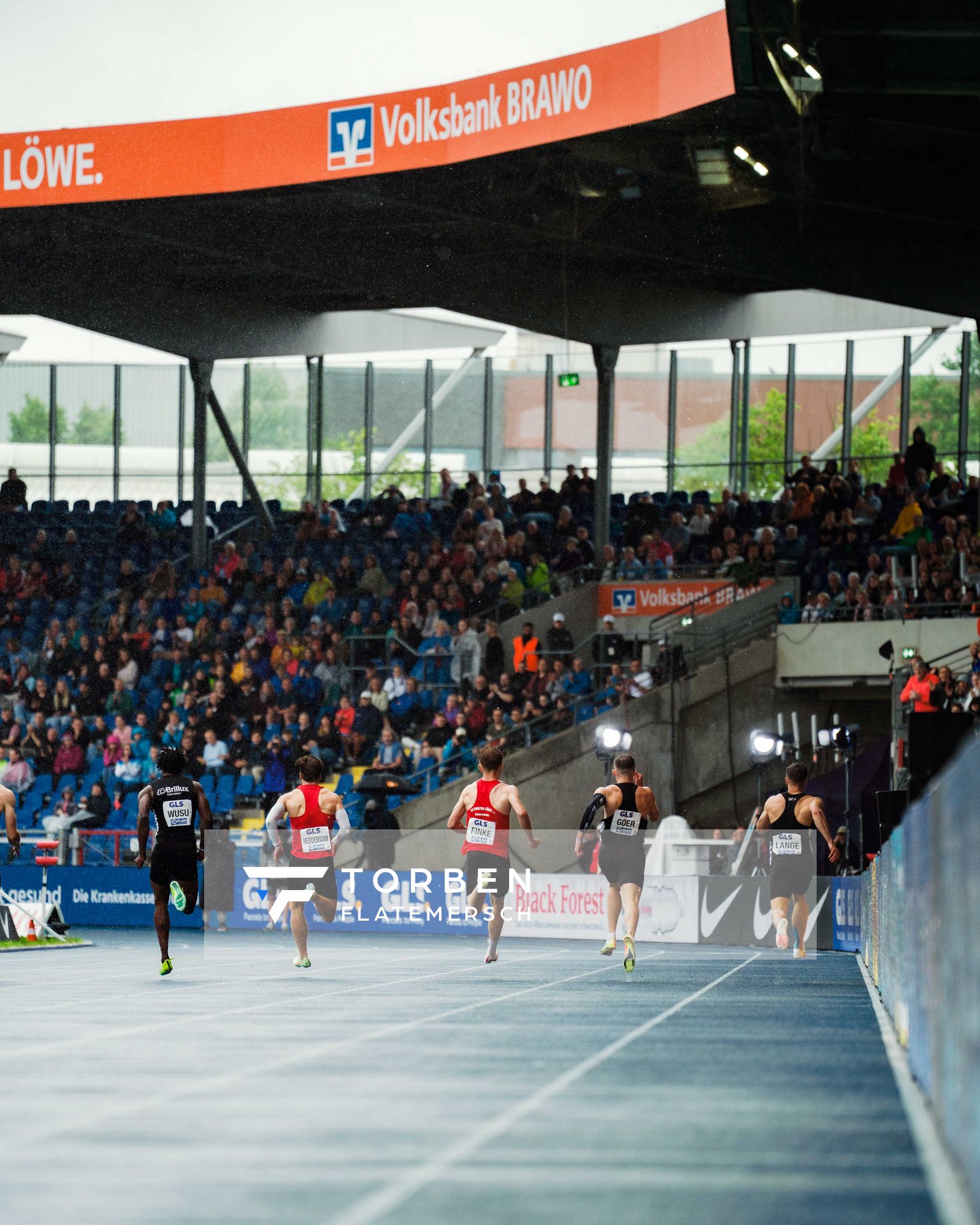 am 30.06.2024 beim 5000m Lauf bei den deutschen Leichtathletik-Meisterschaften 2024 im Eintracht-Stadion in Braunschweig