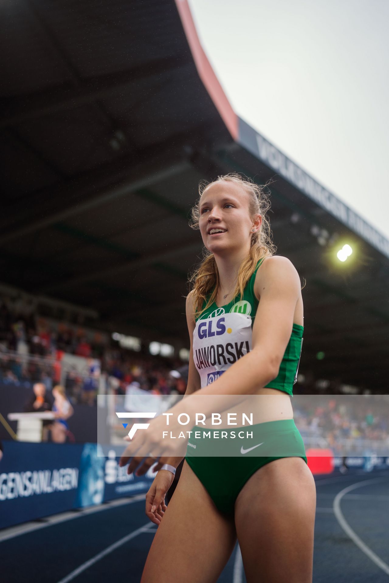 am 30.06.2024 beim 5000m Lauf bei den deutschen Leichtathletik-Meisterschaften 2024 im Eintracht-Stadion in Braunschweig