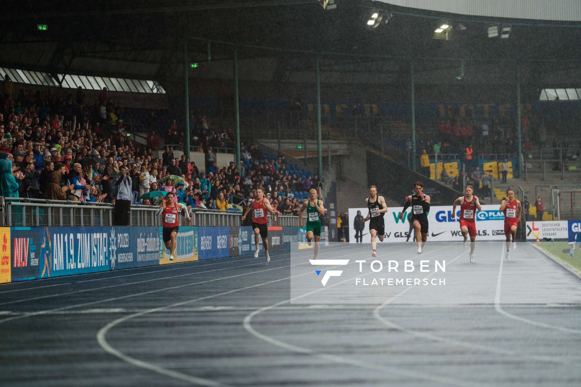 am 30.06.2024 beim 5000m Lauf bei den deutschen Leichtathletik-Meisterschaften 2024 im Eintracht-Stadion in Braunschweig