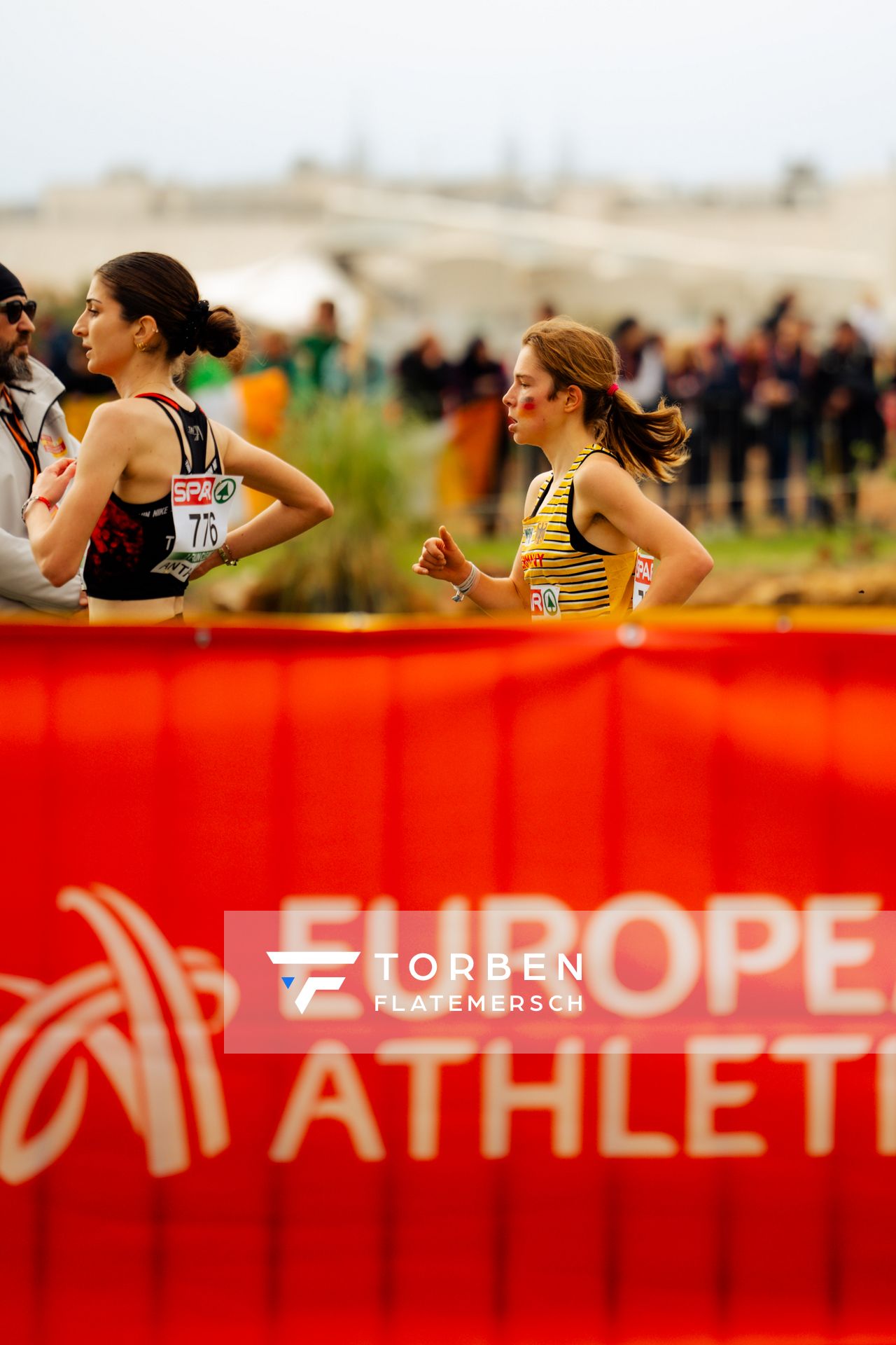 Blanka Dörfel (Germany) am 08.12.2024 bei den Crosslauf-Europameisterschaften in Antalya