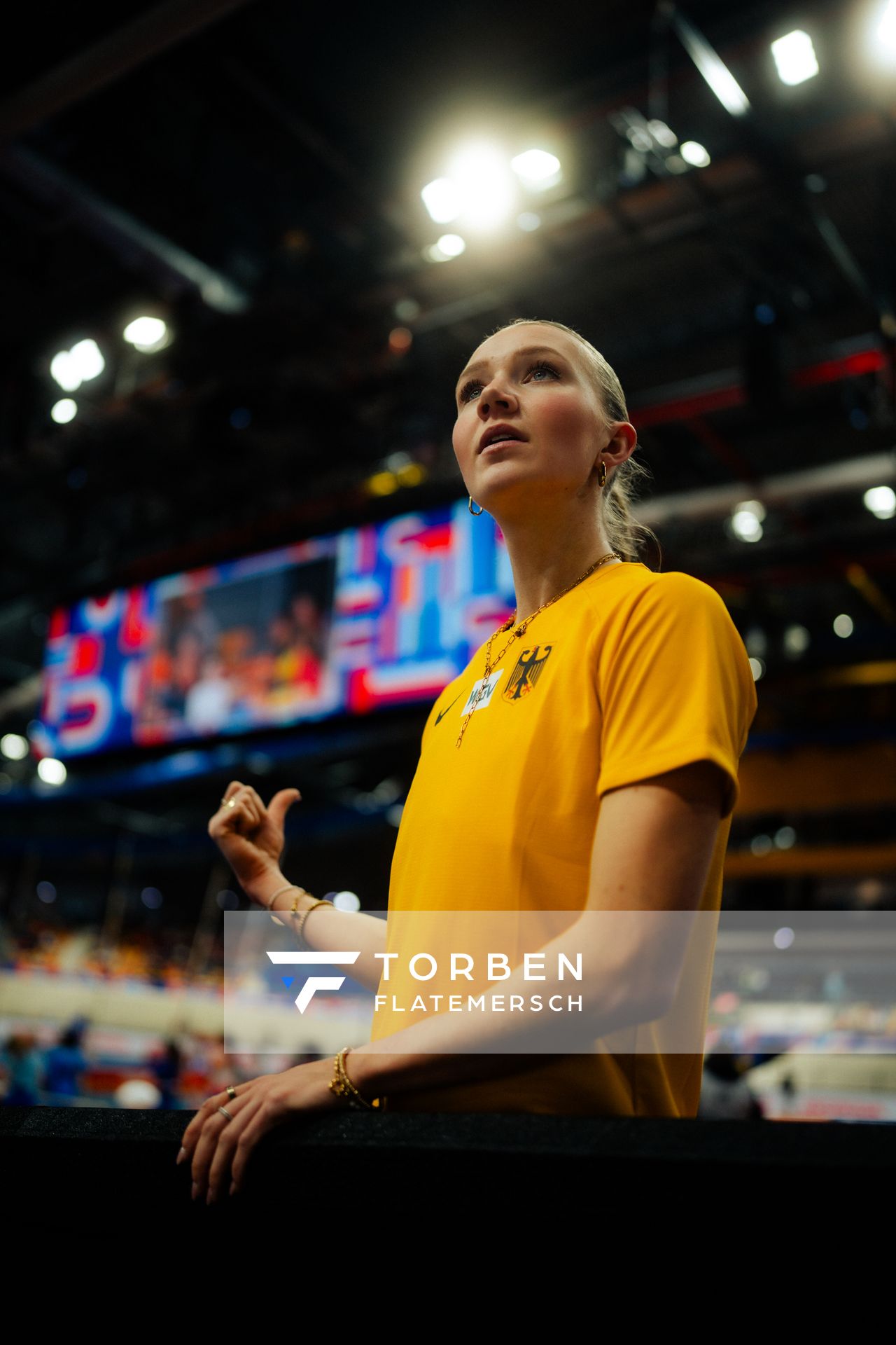 Kira Wittmann (GER/Germany) during the European Athletics Indoor Championships on 06/03/2025 at the Omnisport Arena in Apeldoorn