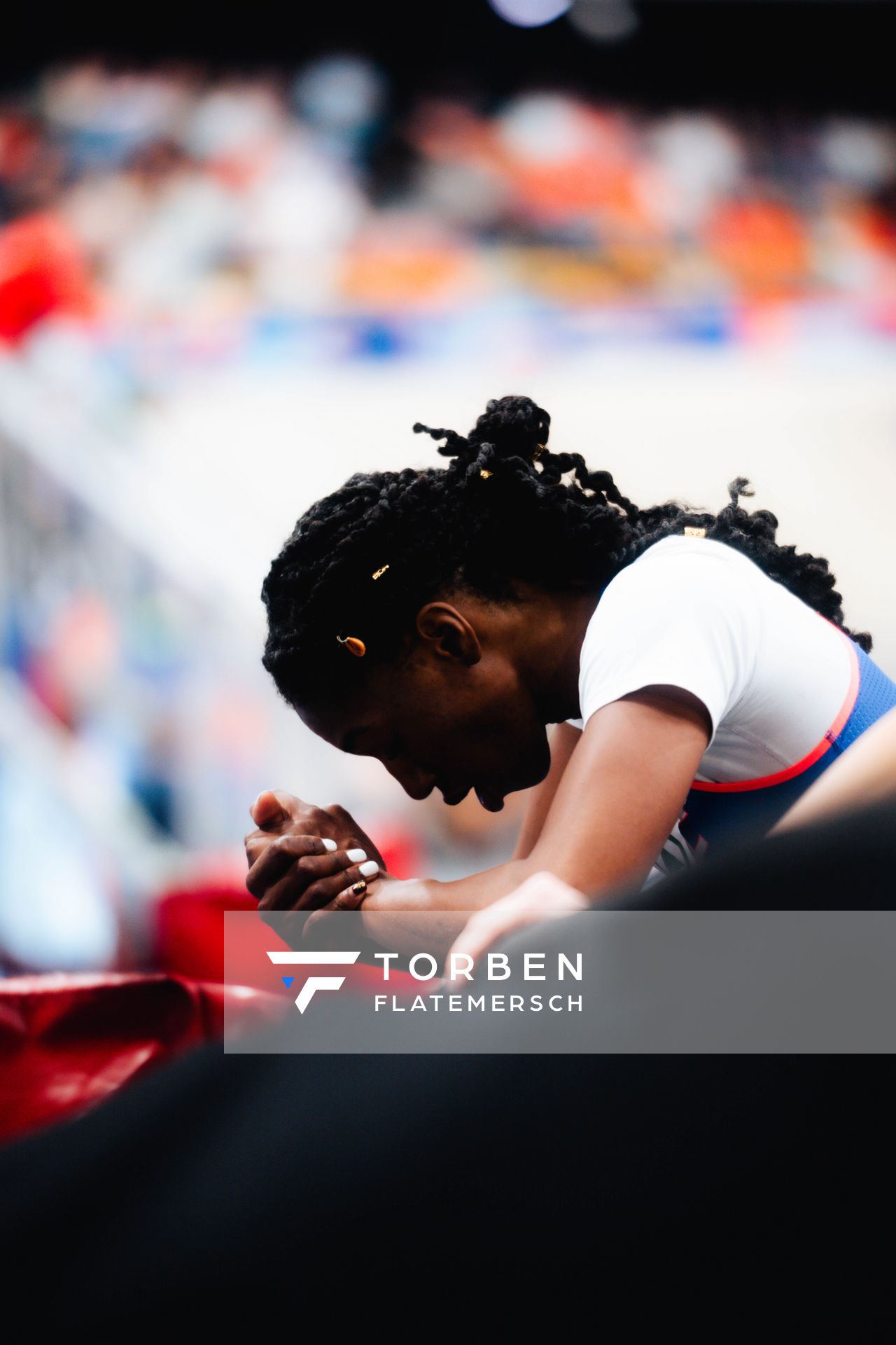Ilionis GUILLAUME (FRA) during the European Athletics Indoor Championships on 06/03/2025 at the Omnisport Arena in Apeldoorn