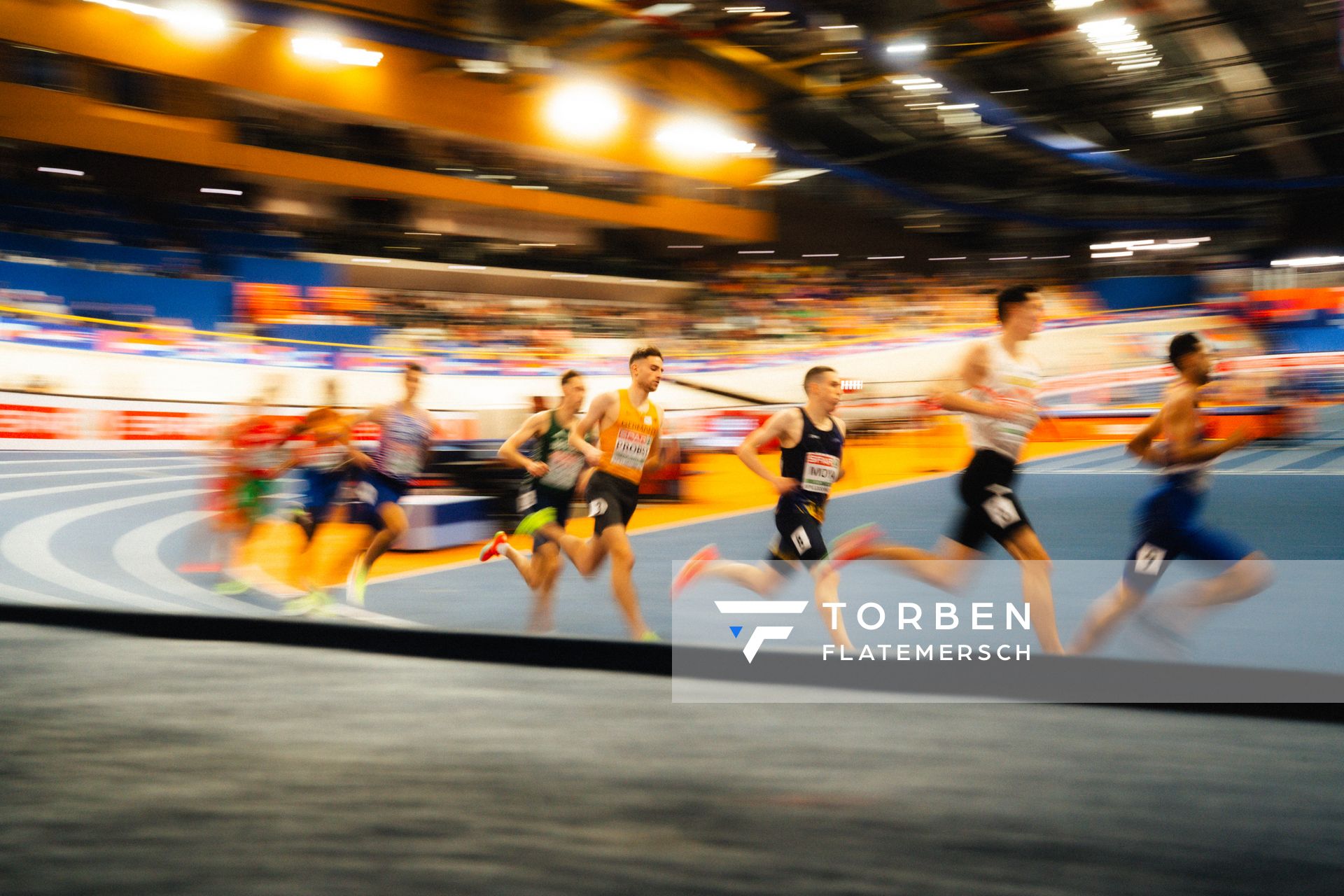 Marius PROBST (GER/Germany) during the European Athletics Indoor Championships on 06/03/2025 at the Omnisport Arena in Apeldoorn