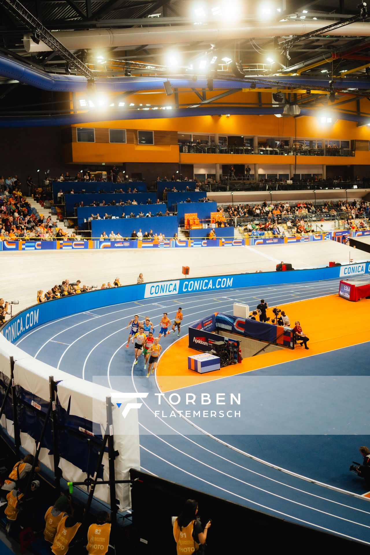 Robert FARKEN (GER) during the European Athletics Indoor Championships on 06/03/2025 at the Omnisport Arena in Apeldoorn
