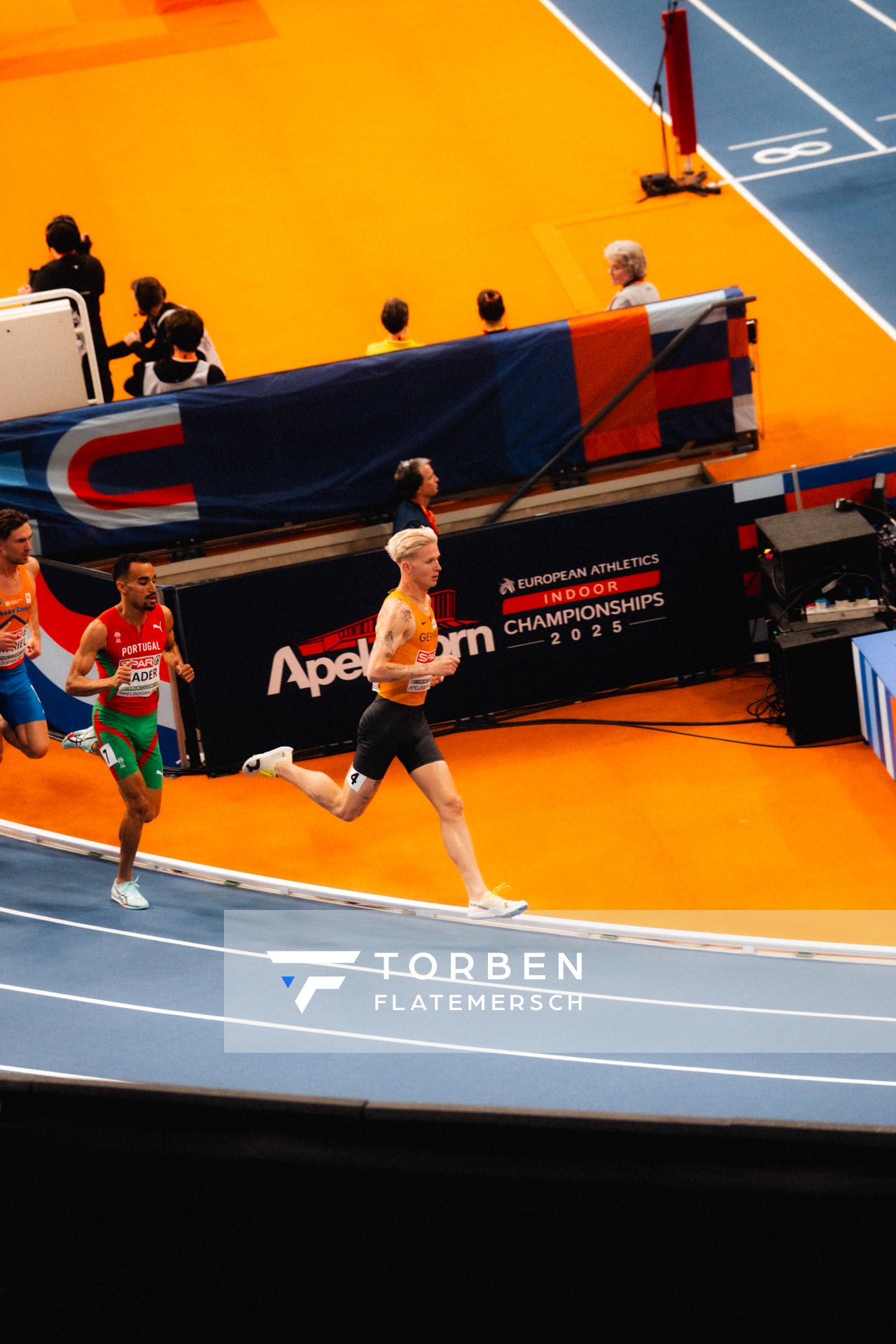 Robert FARKEN (GER) during the European Athletics Indoor Championships on 06/03/2025 at the Omnisport Arena in Apeldoorn